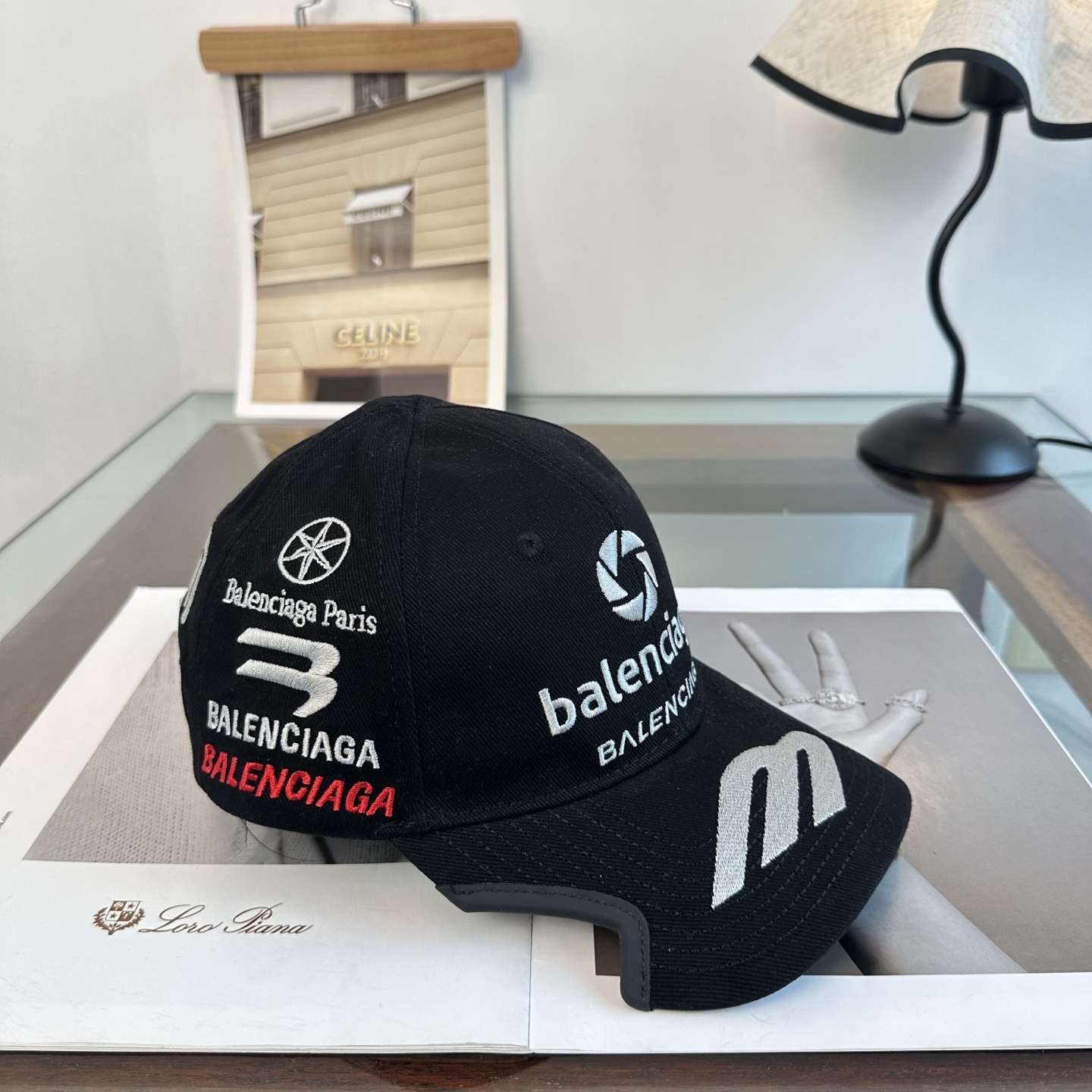 新品Balenciaga 巴黎世家字母新款棒球帽 现货秒发🧢简约时尚超级无敌好看的帽子！情侣款！