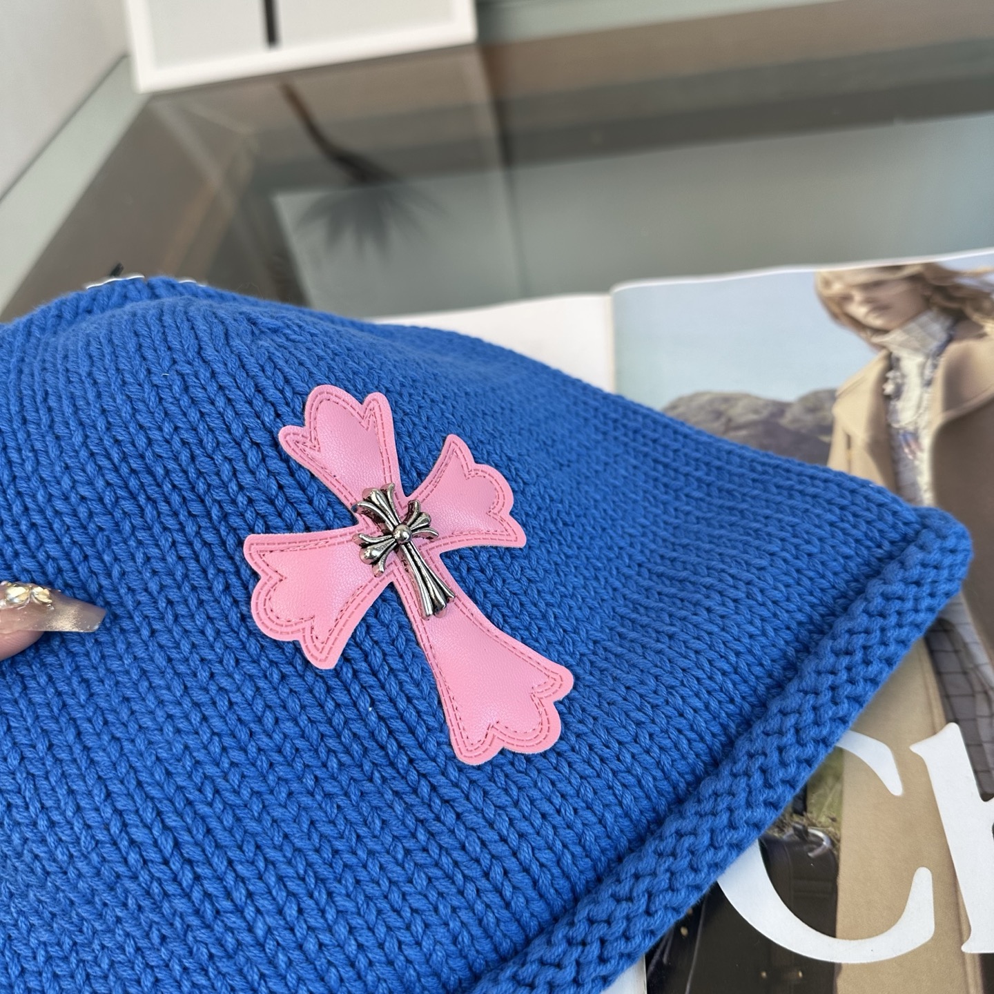 克罗心 👒 秋冬新款针织毛线帽，超火爆💖质感一流，出街超好搭配！减龄神器