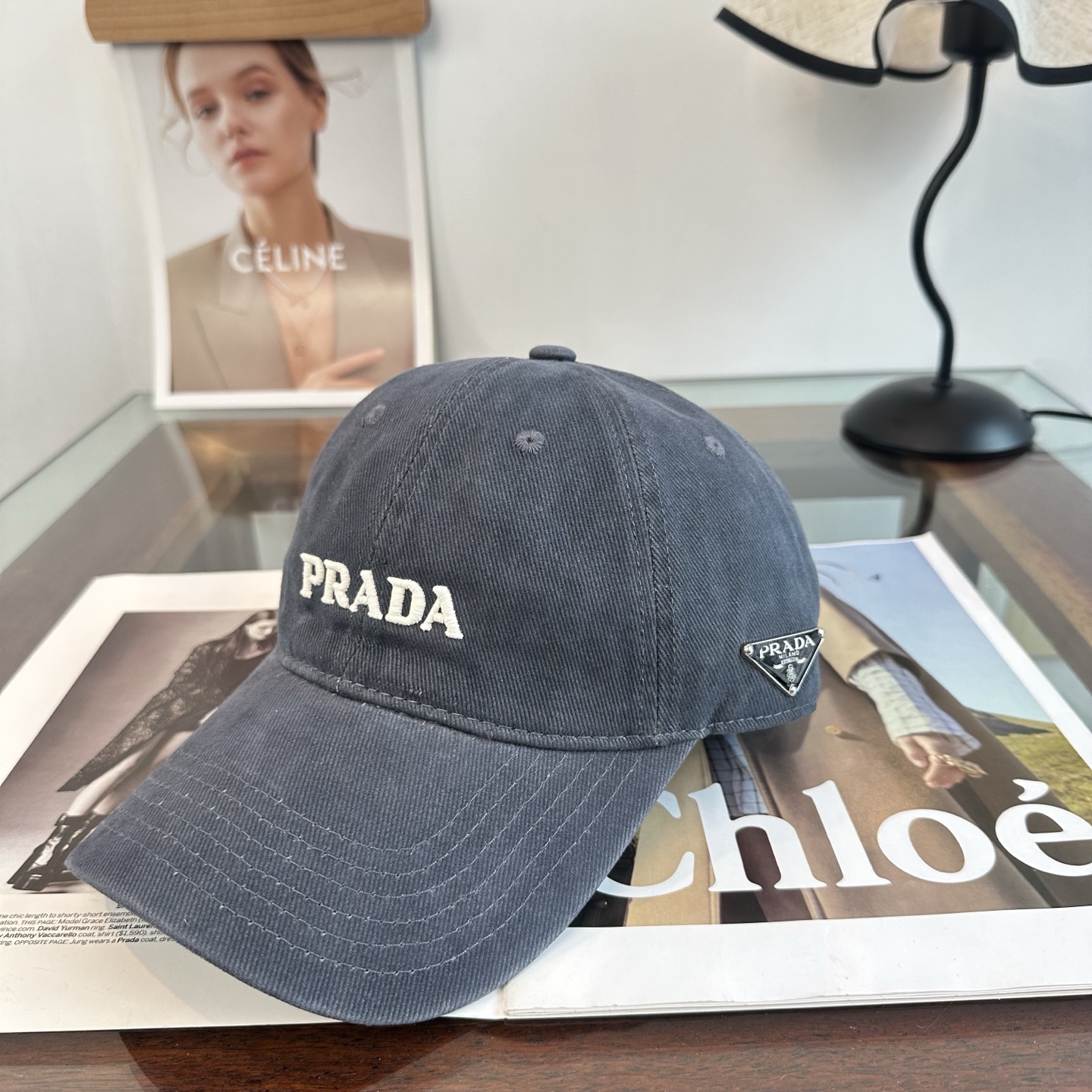 普拉达 Prada 经典棒球帽，显脸小 大牌款超好搭配，赶紧入手！