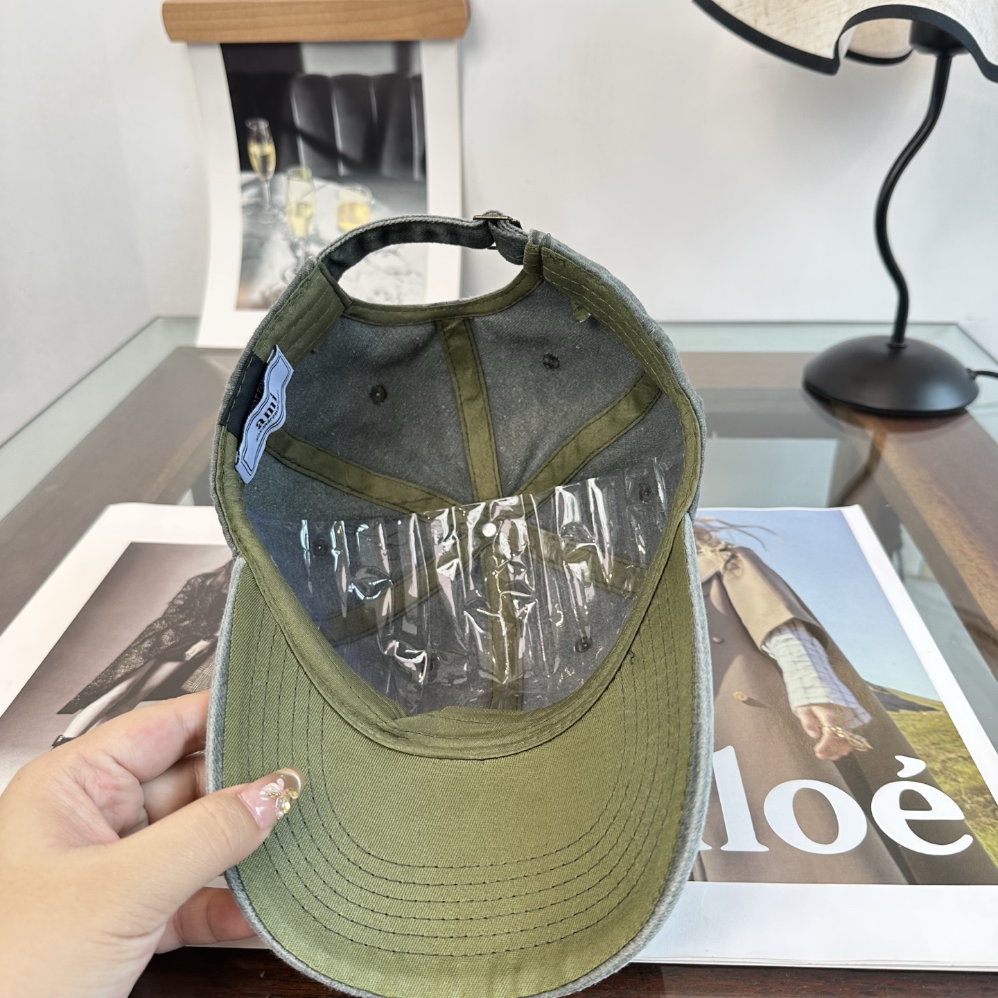 ami 棒球帽 颜值担当， 遮阳挡风的四季款，闭眼入版型挺阔 面料很好喔