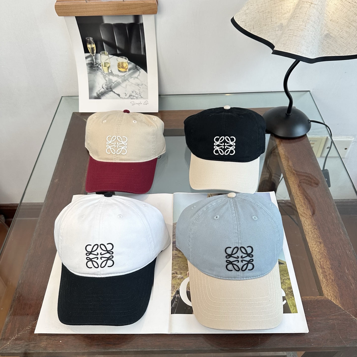 LOEWE【罗意威】新款棒球帽，专柜同步出货，大牌款超好搭配，赶紧入手