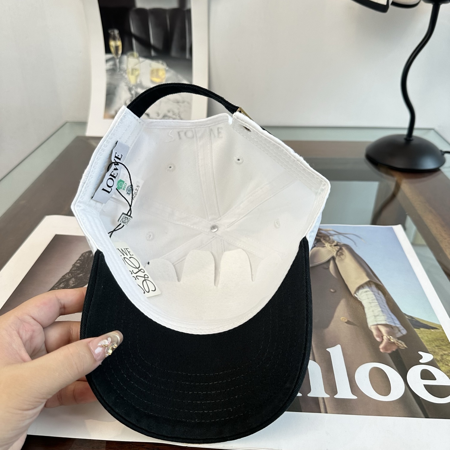LOEWE【罗意威】新款棒球帽，专柜同步出货，大牌款超好搭配，赶紧入手