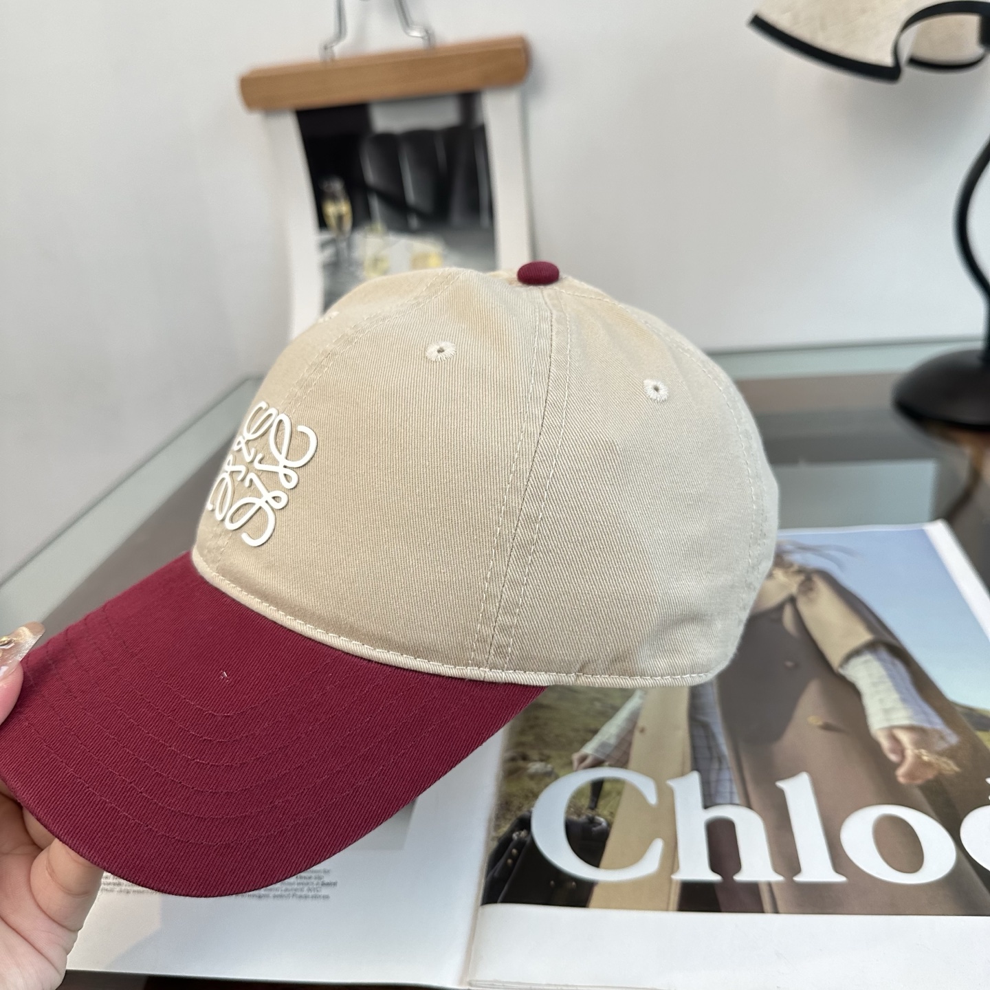LOEWE【罗意威】新款棒球帽，专柜同步出货，大牌款超好搭配，赶紧入手