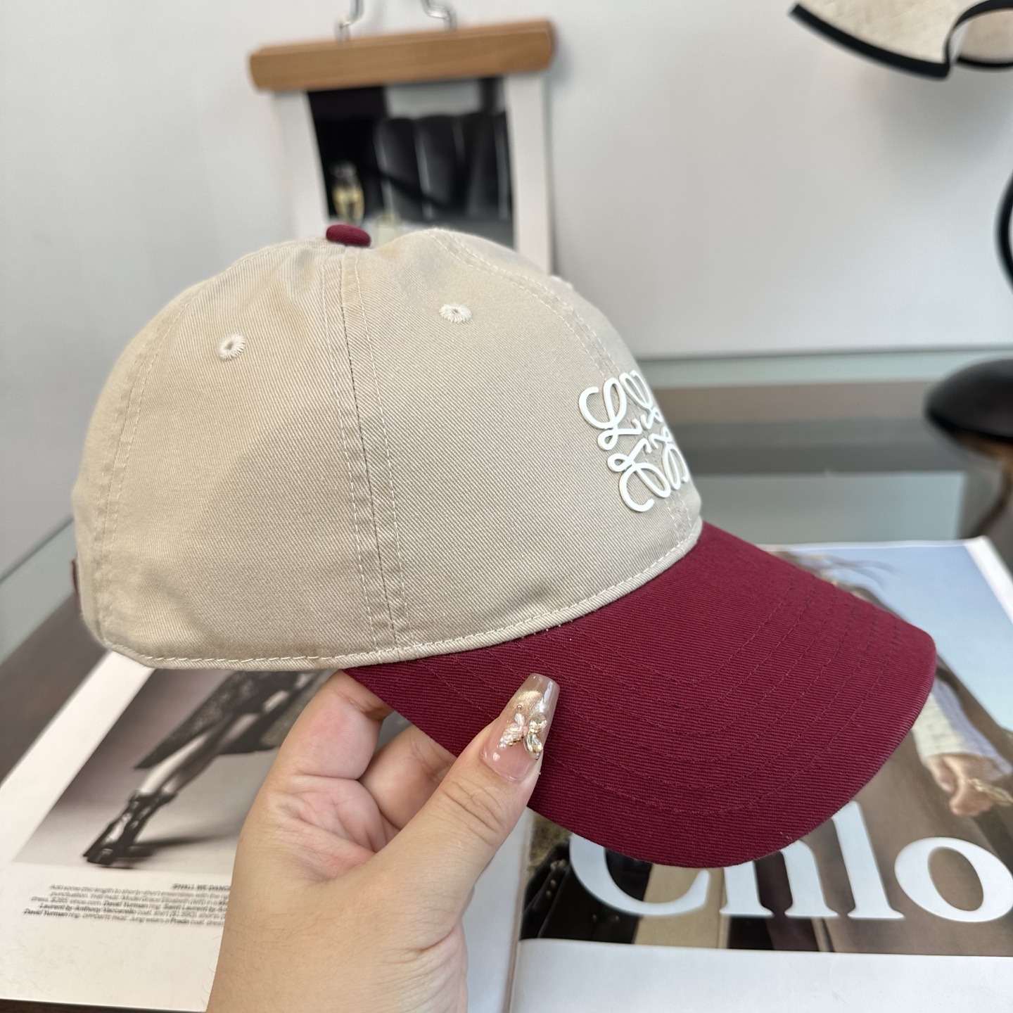 LOEWE【罗意威】新款棒球帽，专柜同步出货，大牌款超好搭配，赶紧入手