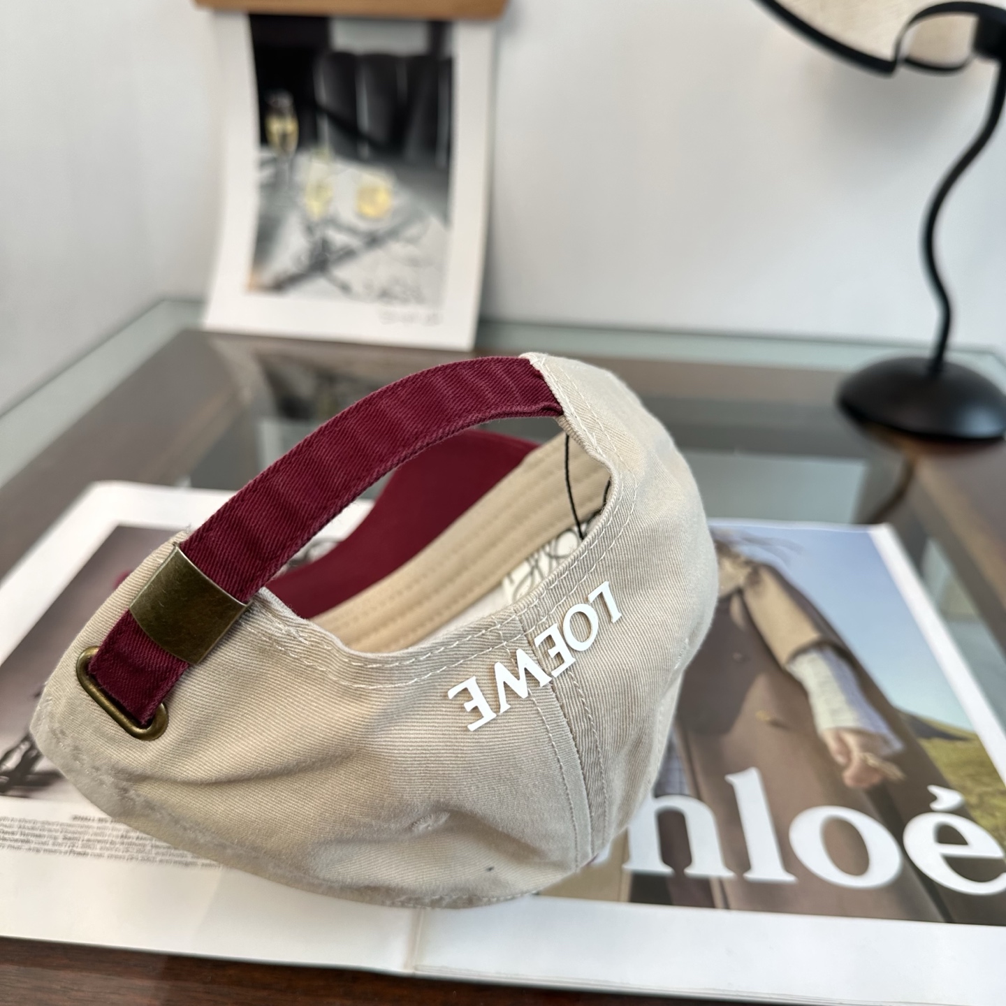 LOEWE【罗意威】新款棒球帽，专柜同步出货，大牌款超好搭配，赶紧入手