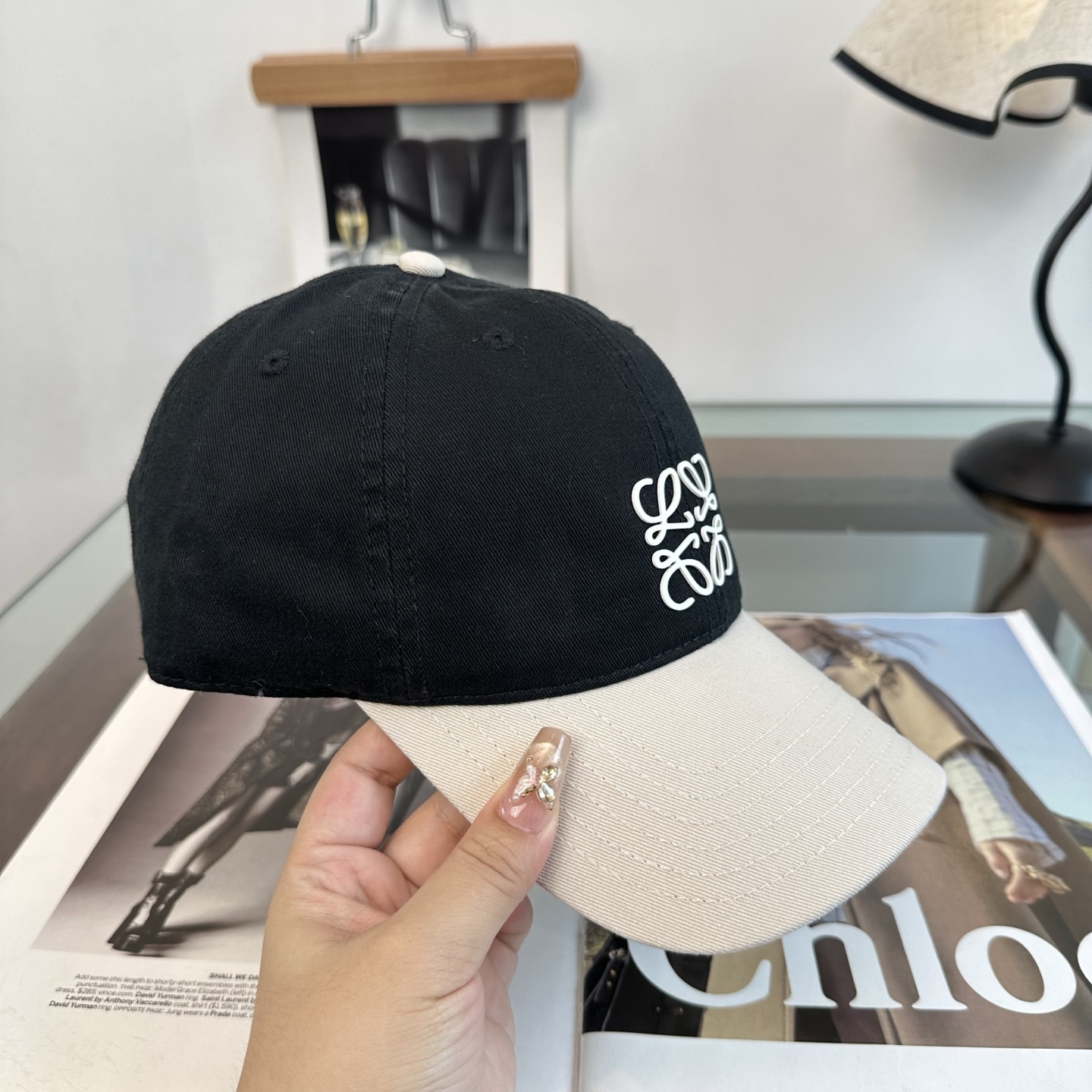 LOEWE【罗意威】新款棒球帽，专柜同步出货，大牌款超好搭配，赶紧入手