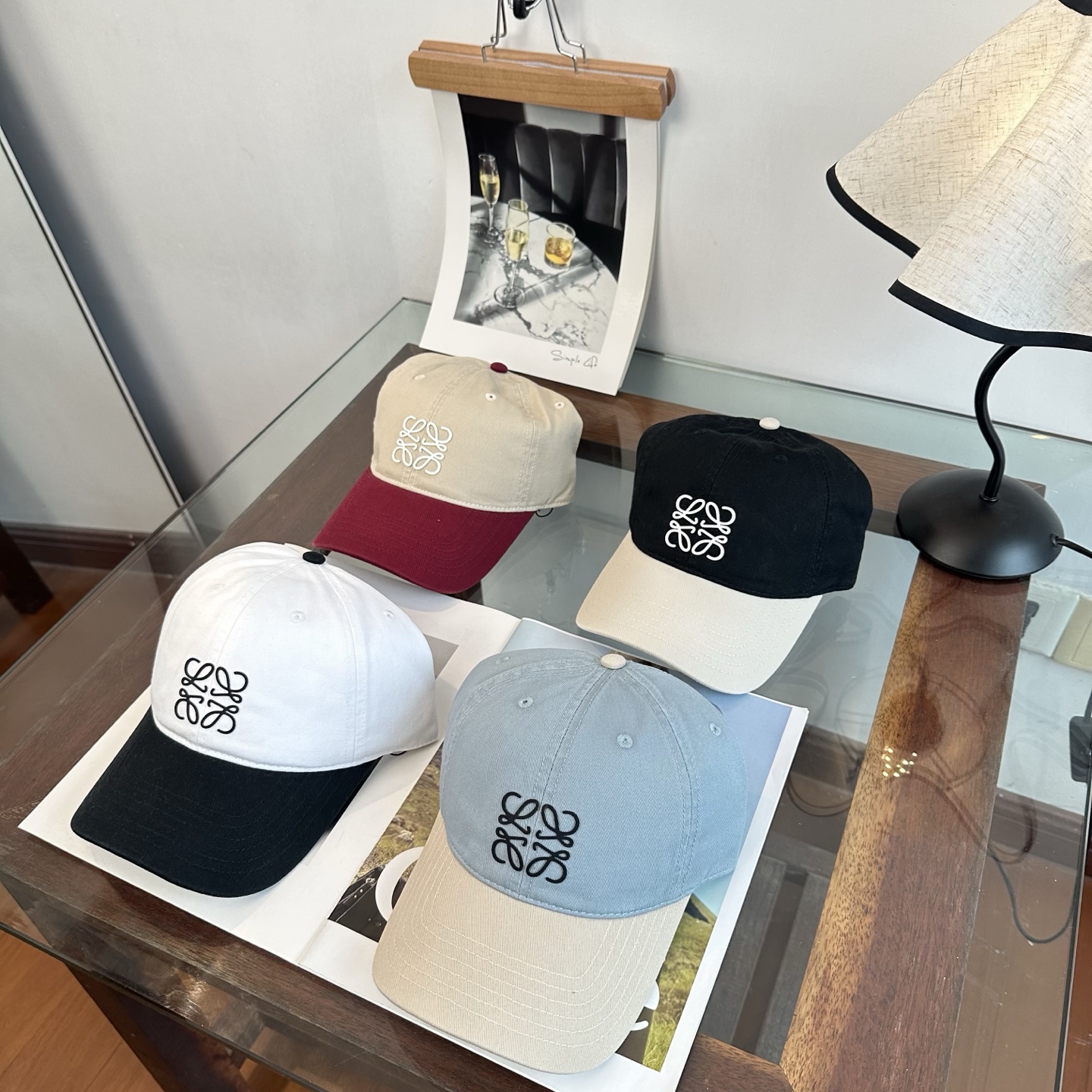 LOEWE【罗意威】新款棒球帽，专柜同步出货，大牌款超好搭配，赶紧入手