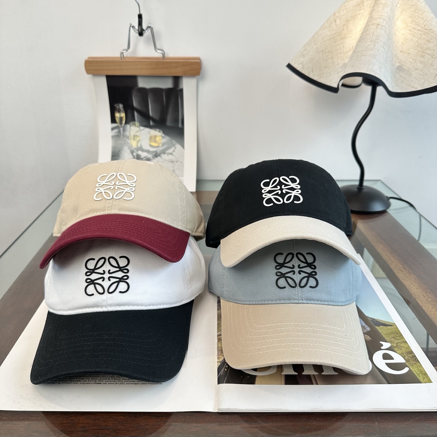 LOEWE【罗意威】新款棒球帽，专柜同步出货，大牌款超好搭配，赶紧入手