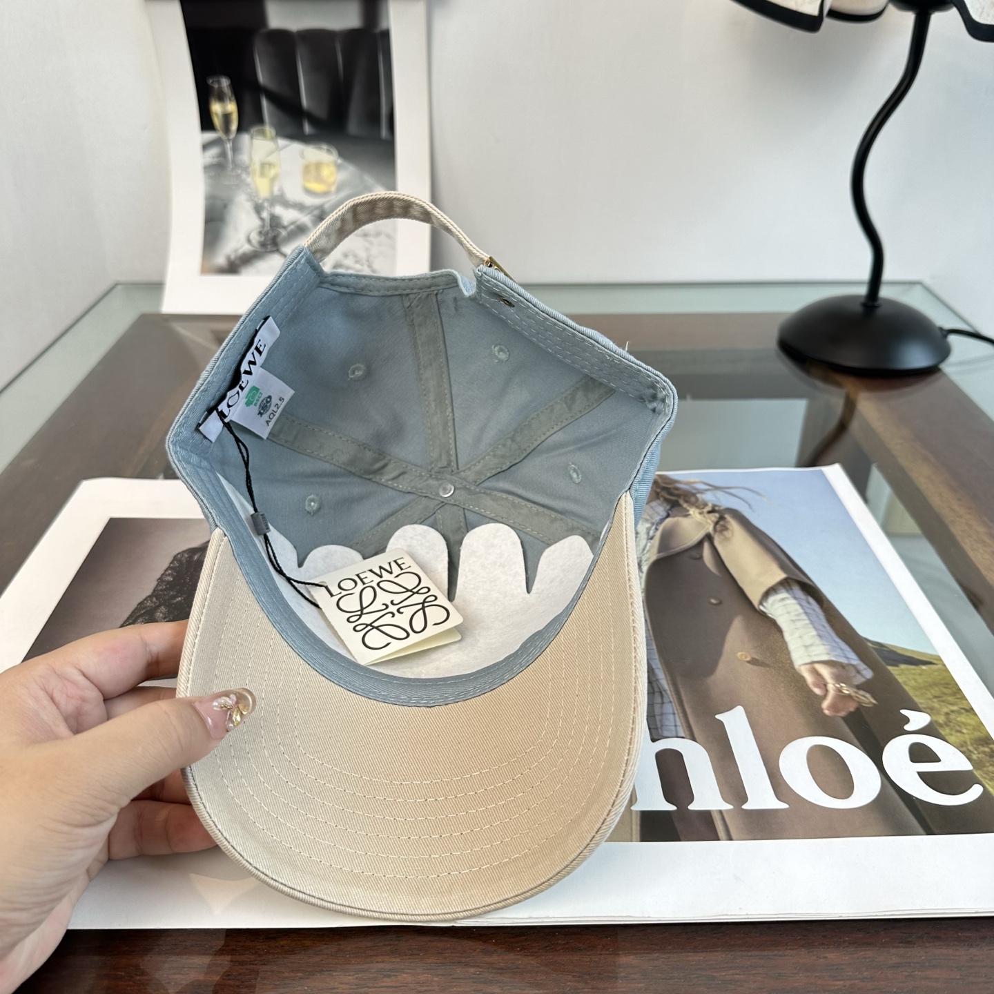 LOEWE【罗意威】新款棒球帽，专柜同步出货，大牌款超好搭配，赶紧入手
