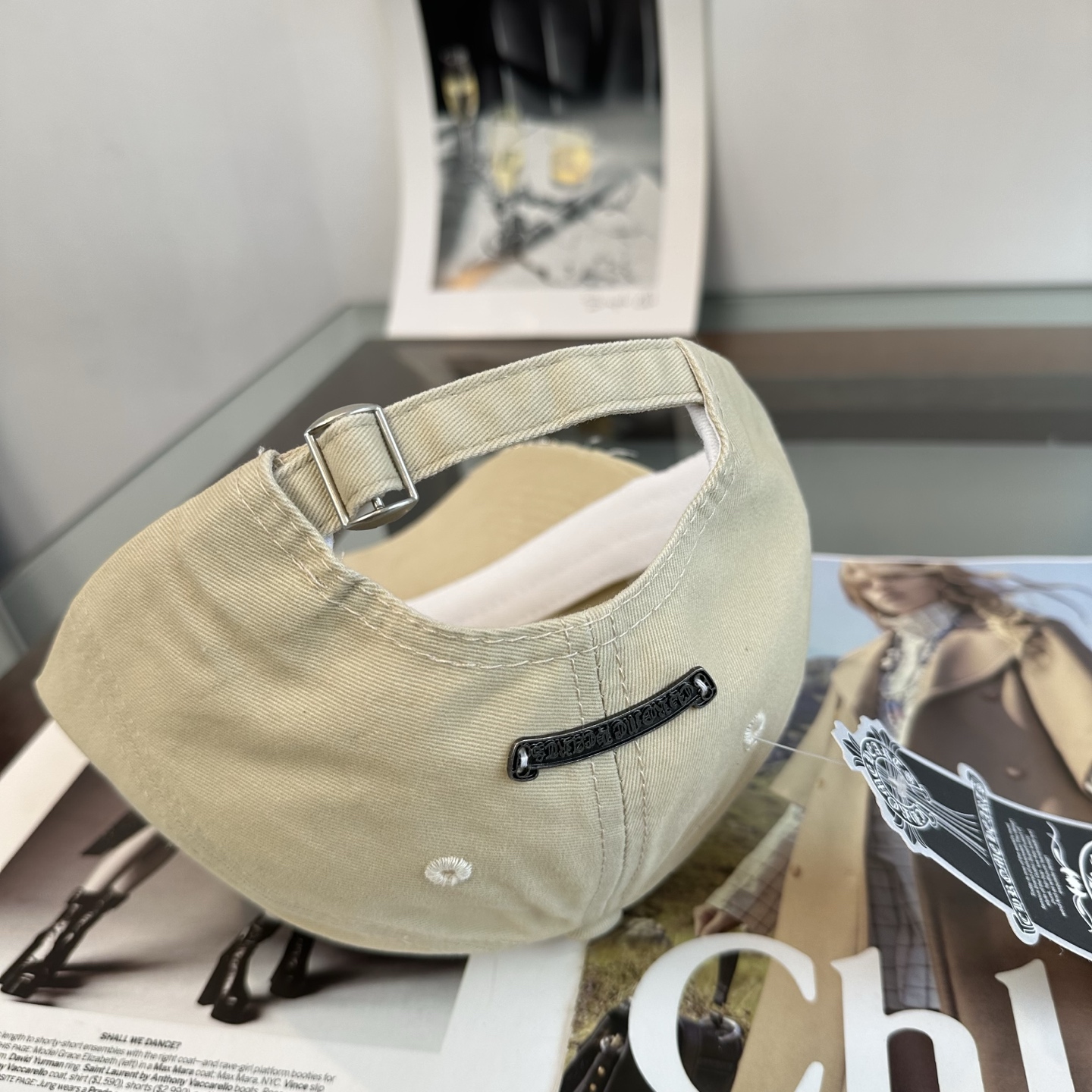 Chrome hearts 克罗心 新款十字架 高品质棒球帽，高端定制版！网红时尚博主同款！墙裂推荐！质量巨好！谁戴谁好