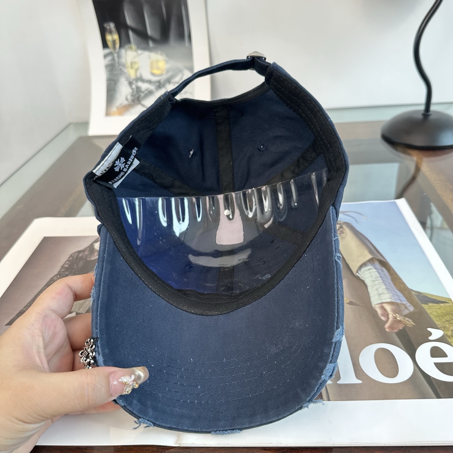 Chrome hearts 克罗心 新款十字架 高品质棒球帽，高端定制版！网红时尚博主同款！墙裂推荐！质量巨好！谁戴谁好