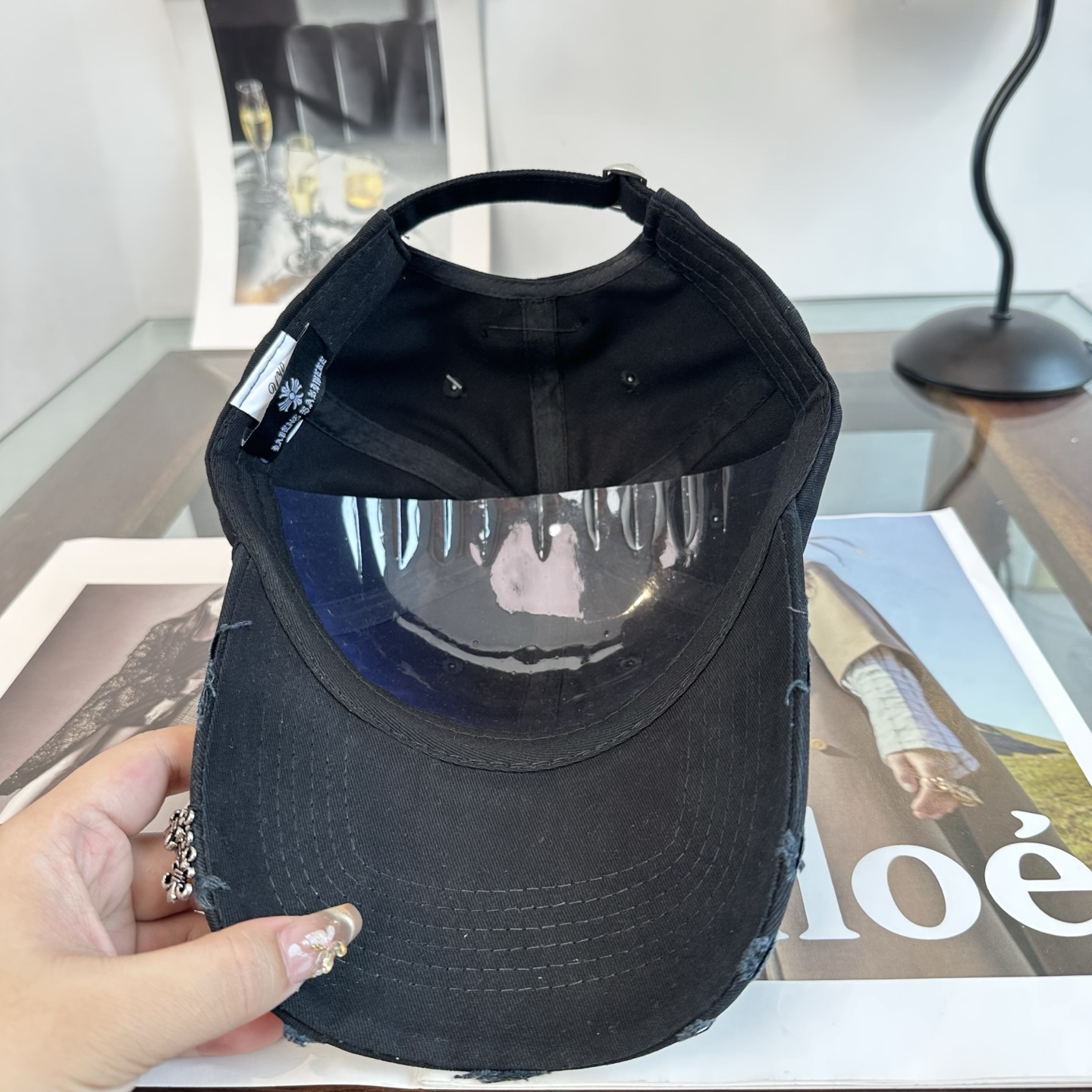 Chrome hearts 克罗心 新款十字架 高品质棒球帽，高端定制版！网红时尚博主同款！墙裂推荐！质量巨好！谁戴谁好