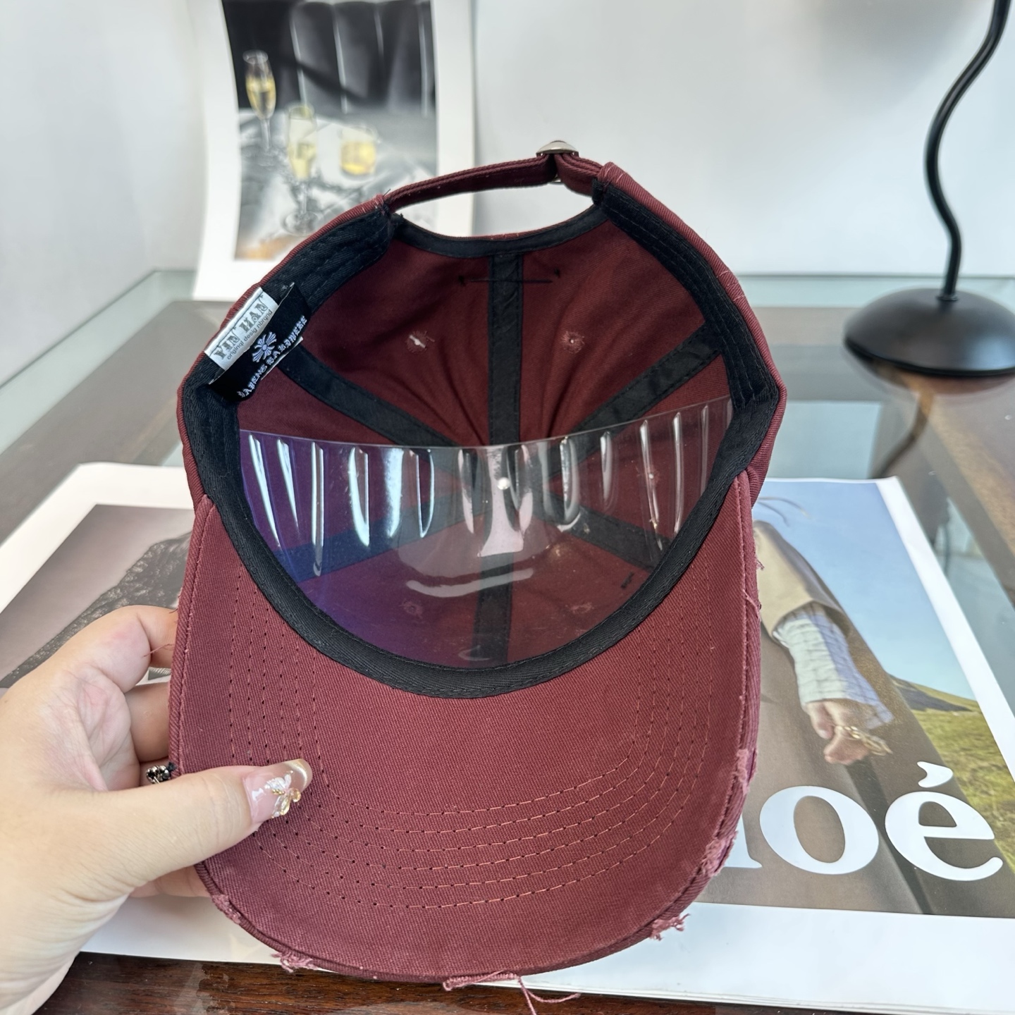 Chrome hearts 克罗心 新款十字架 高品质棒球帽，高端定制版！网红时尚博主同款！墙裂推荐！质量巨好！谁戴谁好