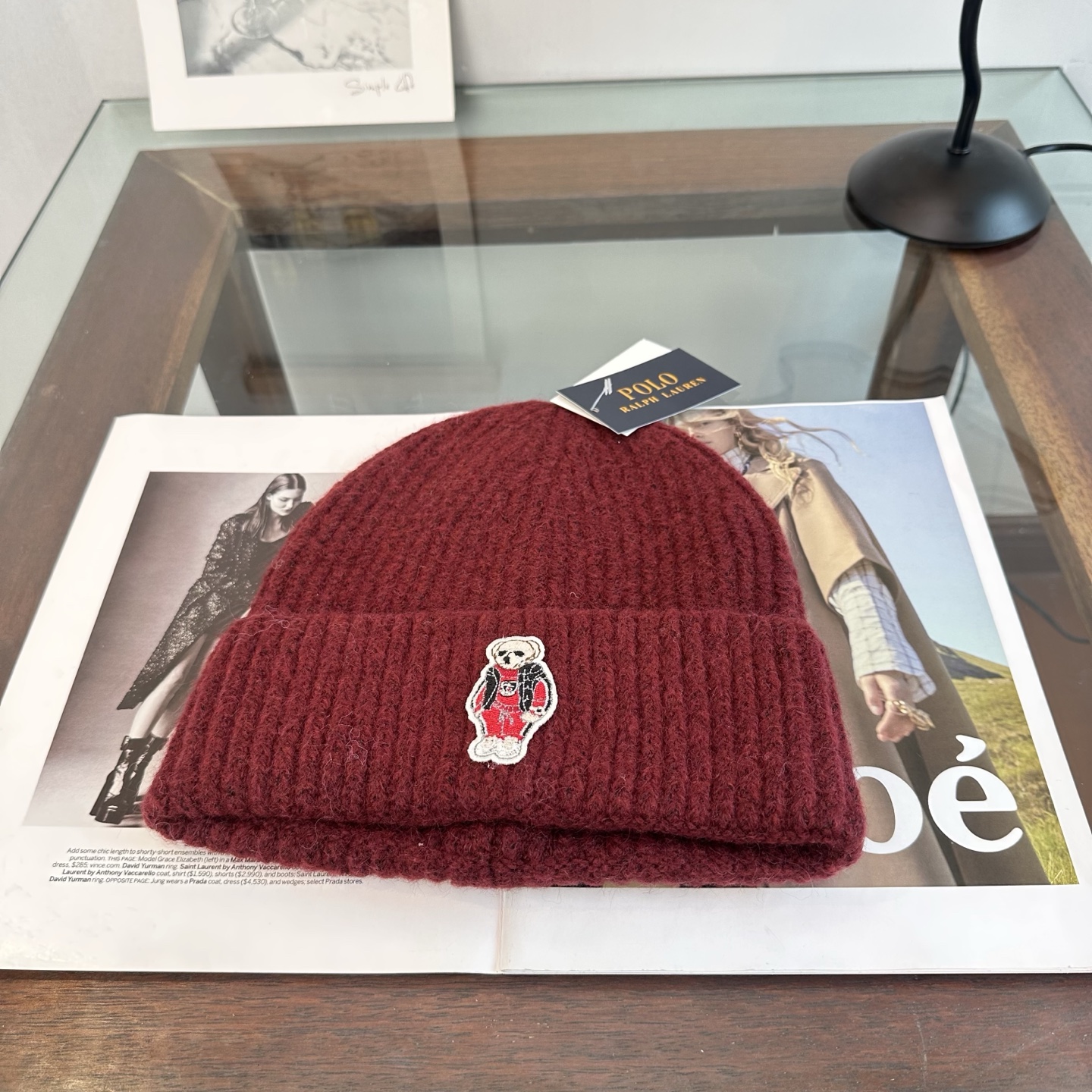 Polo👒 秋冬新款针织毛线帽，超火爆💖质感一流，出街超好搭配！减龄神器