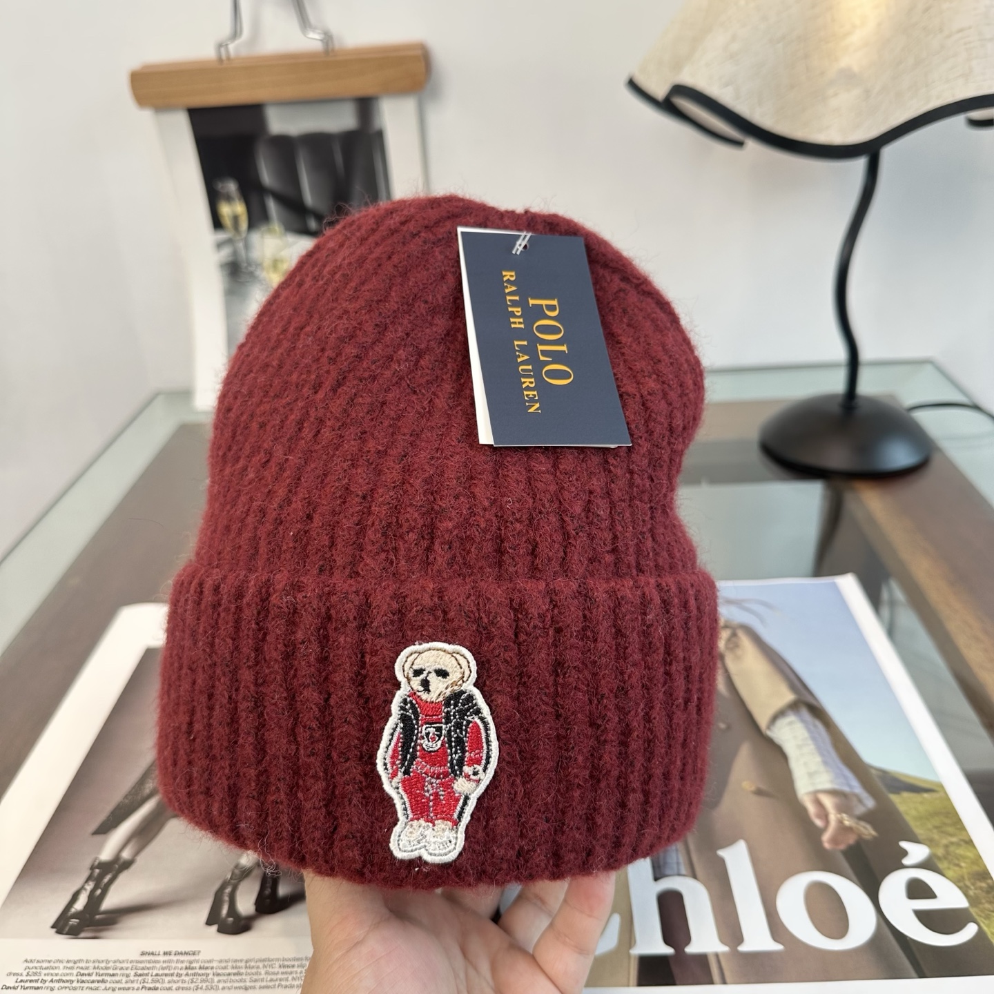 Polo👒 秋冬新款针织毛线帽，超火爆💖质感一流，出街超好搭配！减龄神器