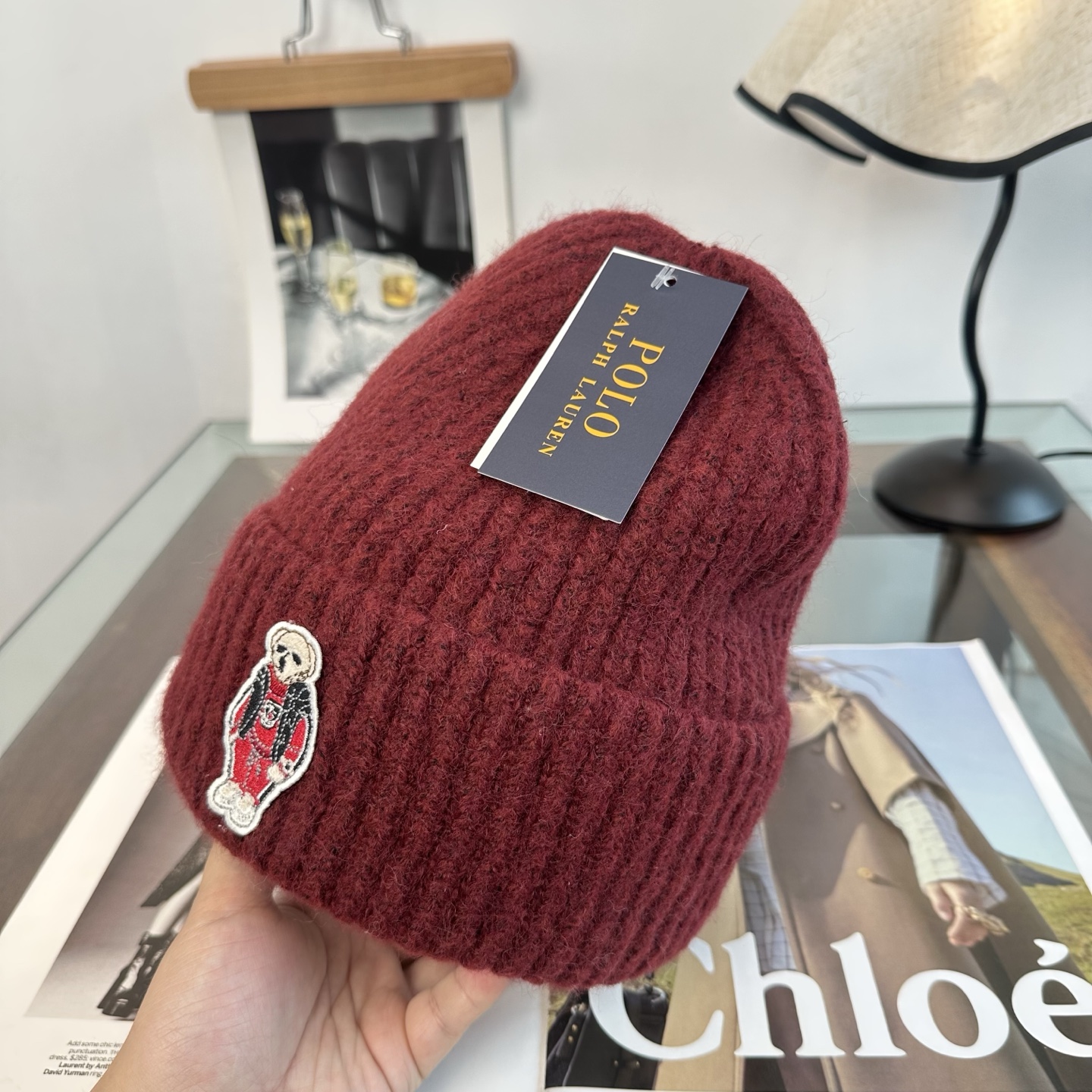 Polo👒 秋冬新款针织毛线帽，超火爆💖质感一流，出街超好搭配！减龄神器