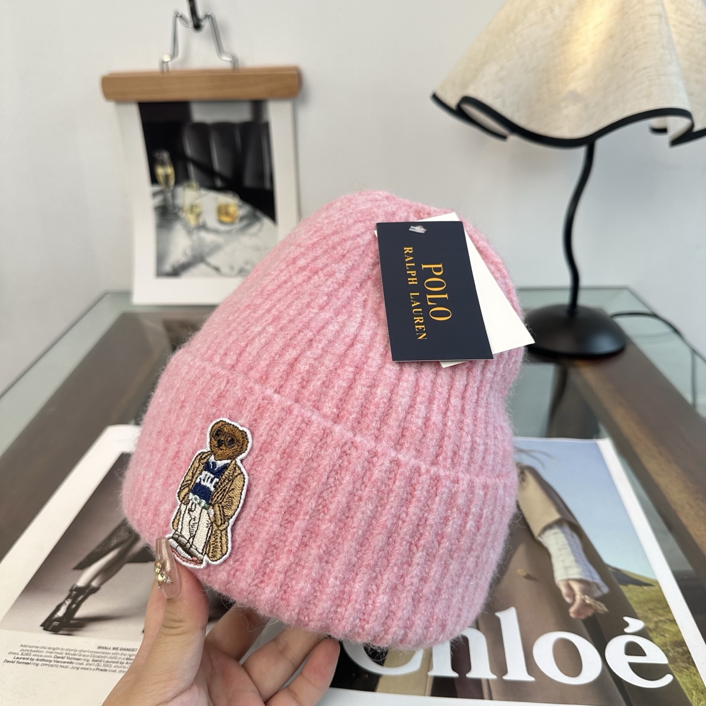 Polo👒 秋冬新款针织毛线帽，超火爆💖质感一流，出街超好搭配！减龄神器