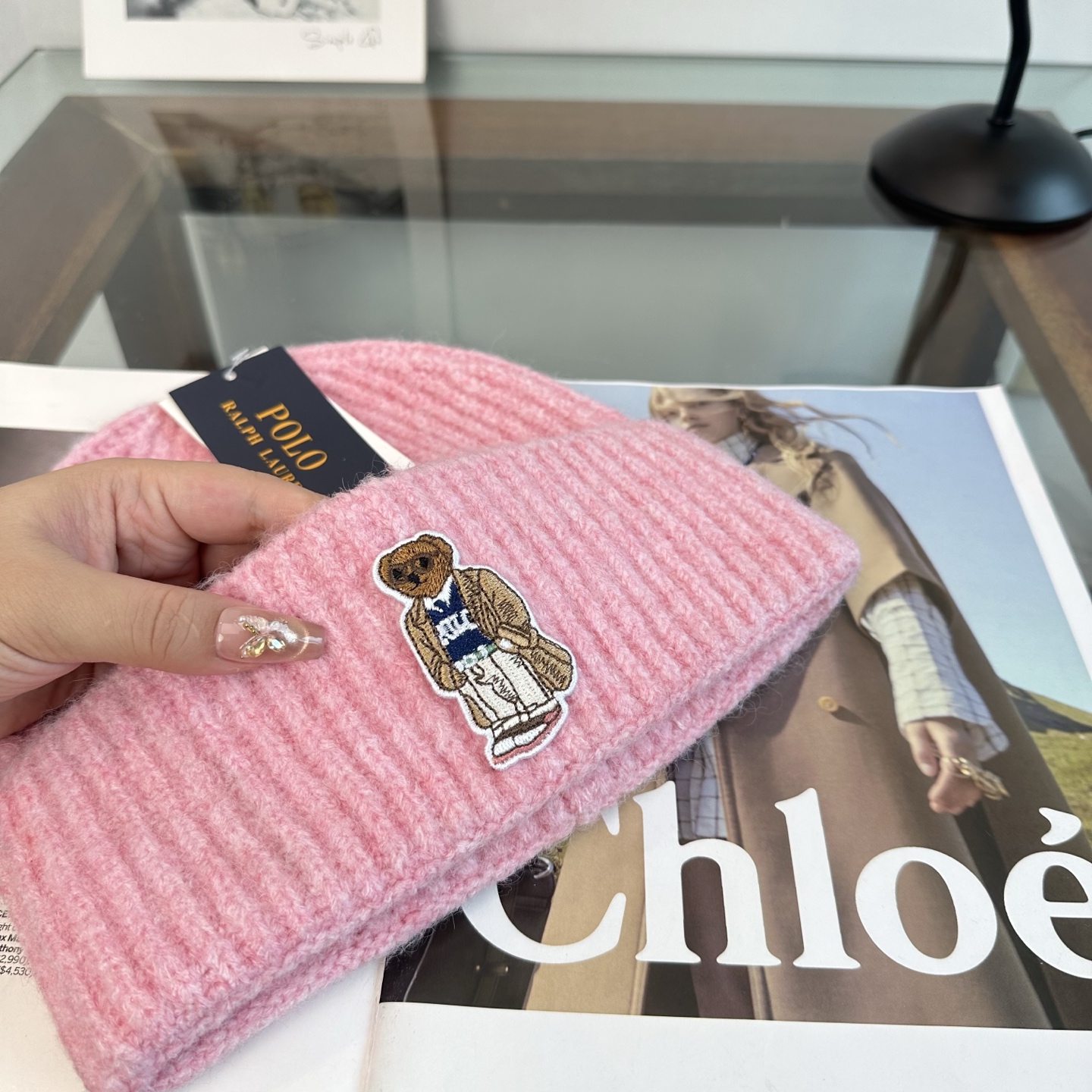 Polo👒 秋冬新款针织毛线帽，超火爆💖质感一流，出街超好搭配！减龄神器