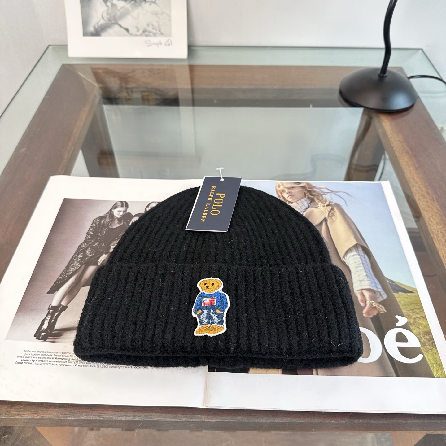 Polo👒 秋冬新款针织毛线帽，超火爆💖质感一流，出街超好搭配！减龄神器