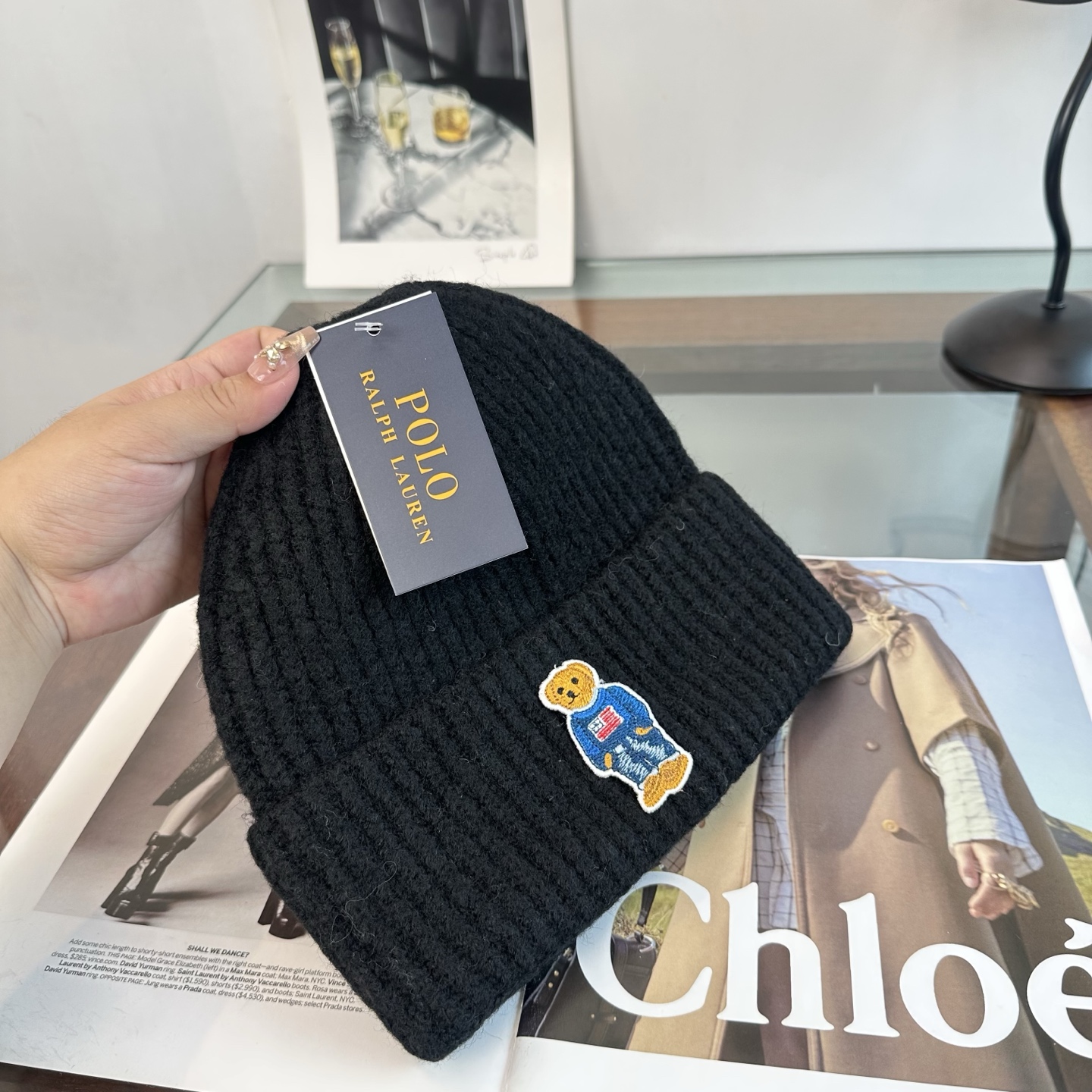 Polo👒 秋冬新款针织毛线帽，超火爆💖质感一流，出街超好搭配！减龄神器