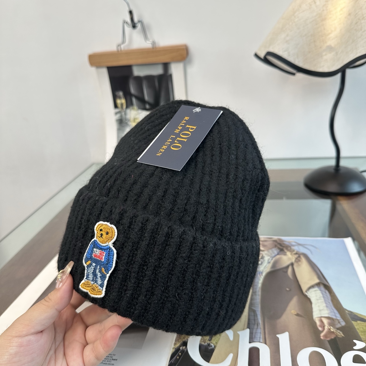 Polo👒 秋冬新款针织毛线帽，超火爆💖质感一流，出街超好搭配！减龄神器