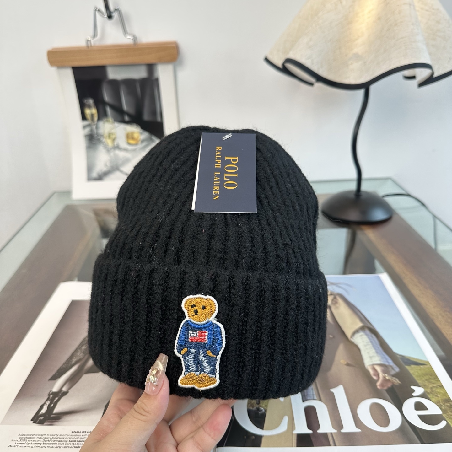 Polo👒 秋冬新款针织毛线帽，超火爆💖质感一流，出街超好搭配！减龄神器