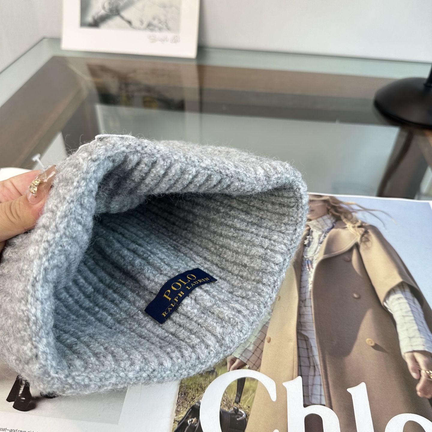 Polo👒 秋冬新款针织毛线帽，超火爆💖质感一流，出街超好搭配！减龄神器