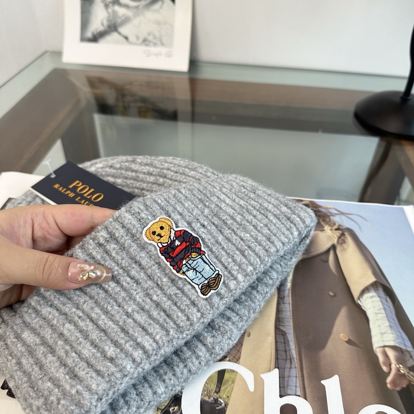 Polo👒 秋冬新款针织毛线帽，超火爆💖质感一流，出街超好搭配！减龄神器