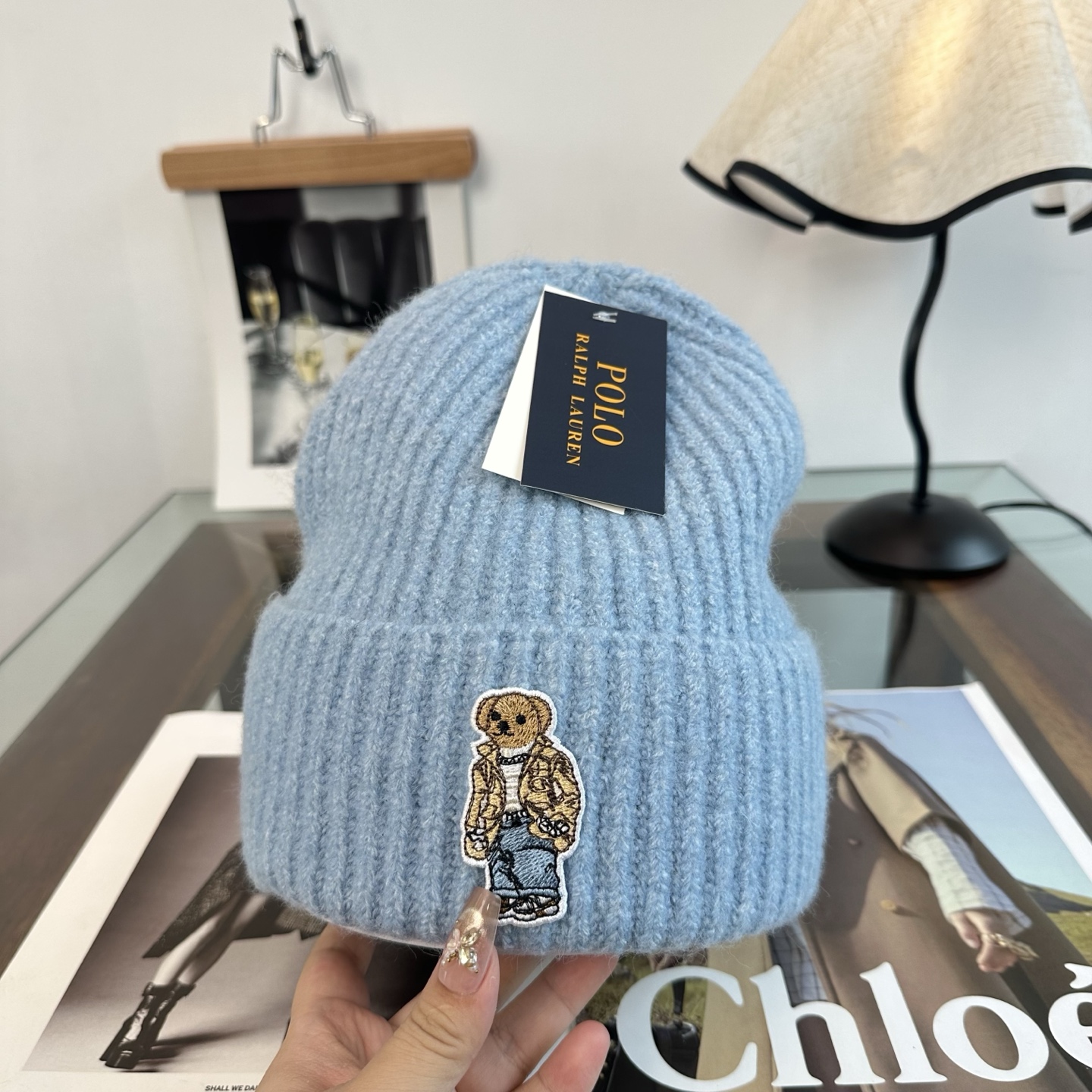 Polo👒 秋冬新款针织毛线帽，超火爆💖质感一流，出街超好搭配！减龄神器