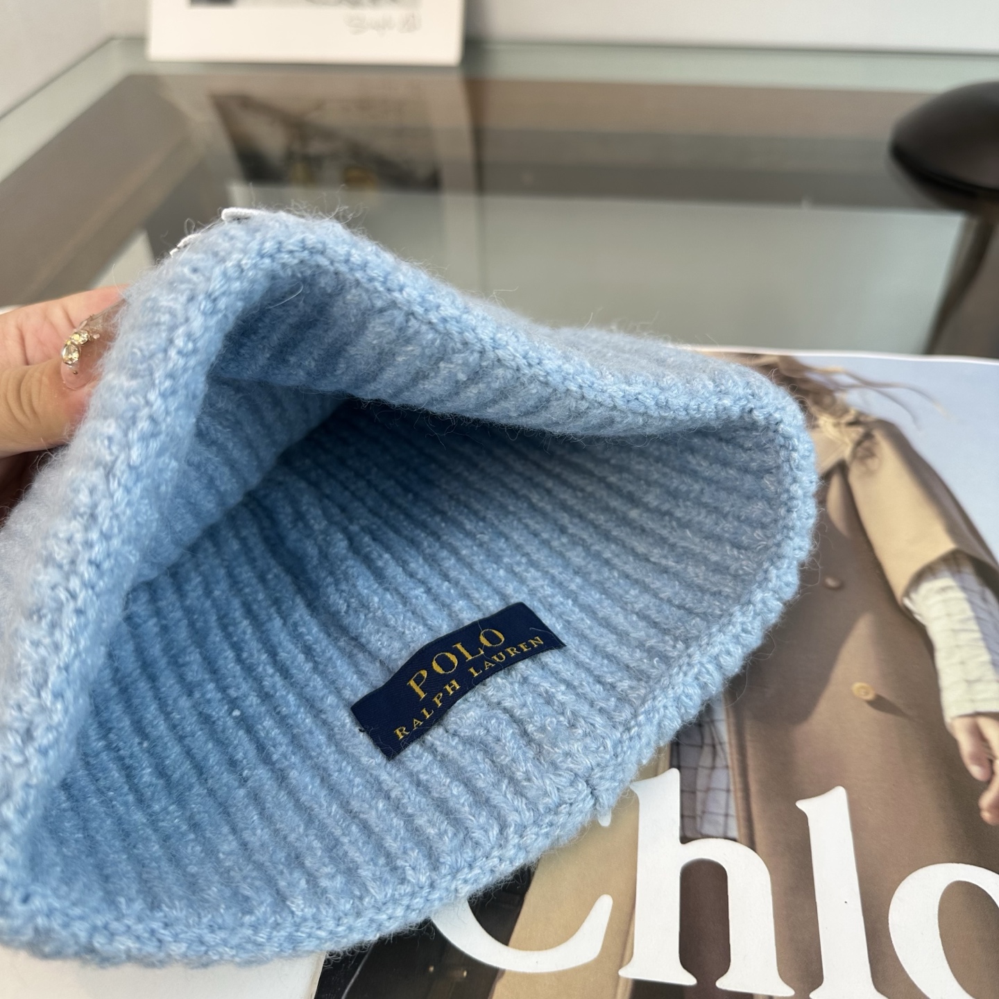 Polo👒 秋冬新款针织毛线帽，超火爆💖质感一流，出街超好搭配！减龄神器