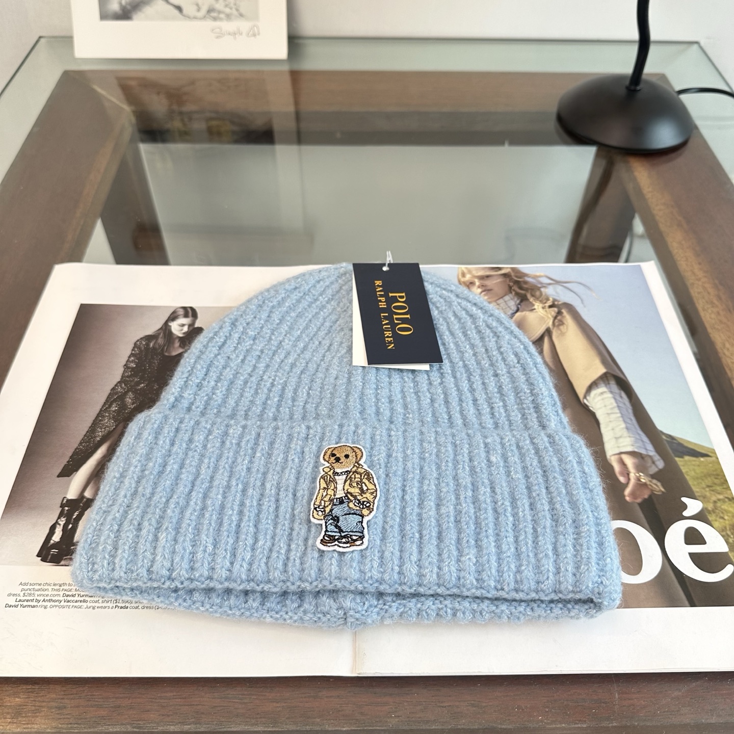 Polo👒 秋冬新款针织毛线帽，超火爆💖质感一流，出街超好搭配！减龄神器