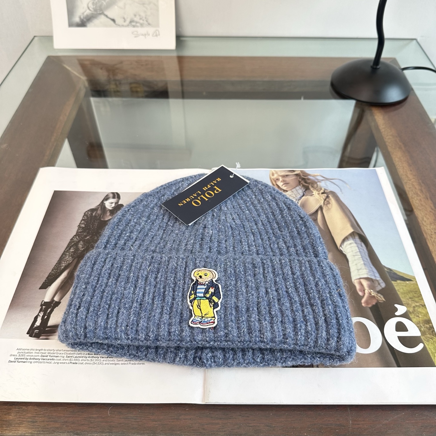 Polo👒 秋冬新款针织毛线帽，超火爆💖质感一流，出街超好搭配！减龄神器