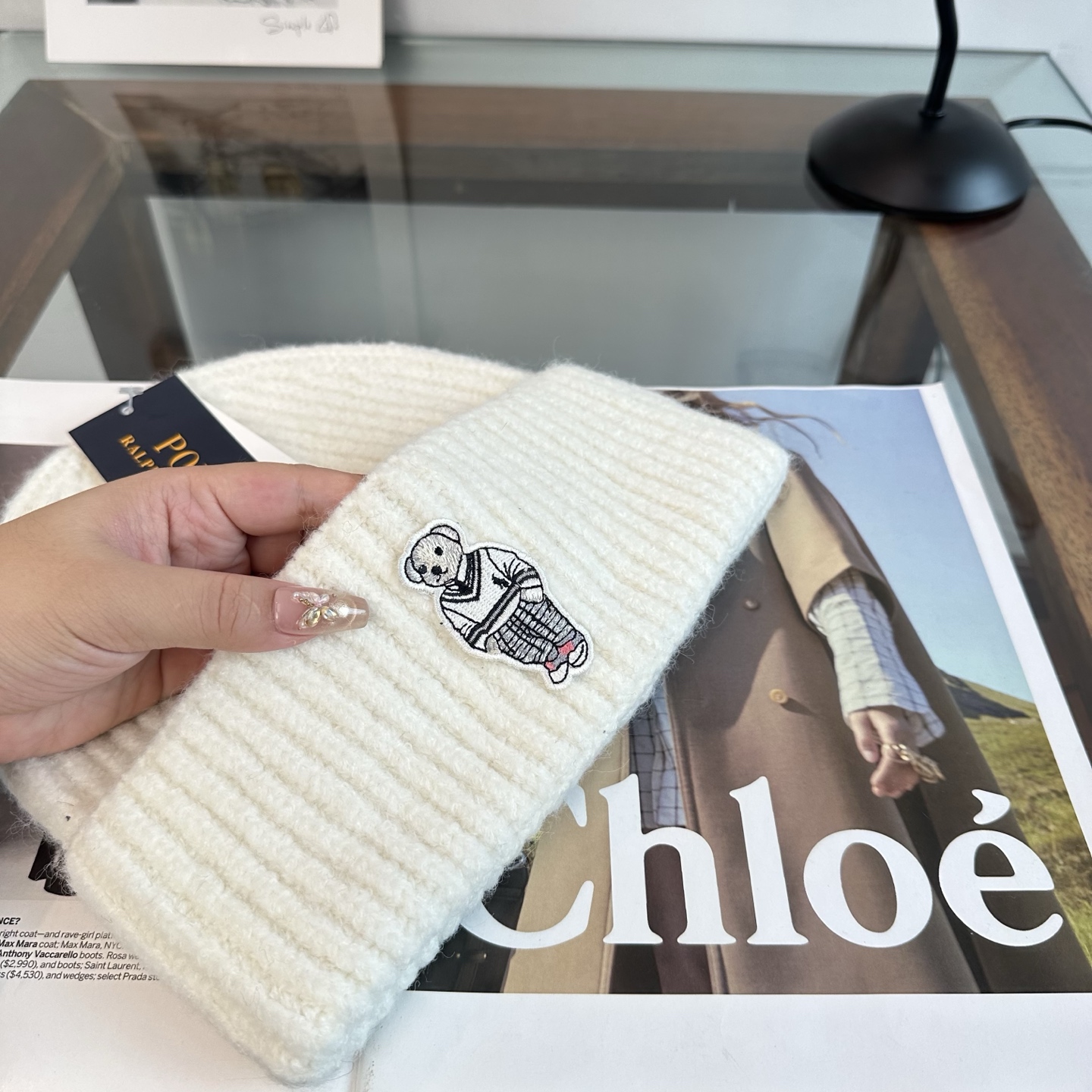 Polo👒 秋冬新款针织毛线帽，超火爆💖质感一流，出街超好搭配！减龄神器