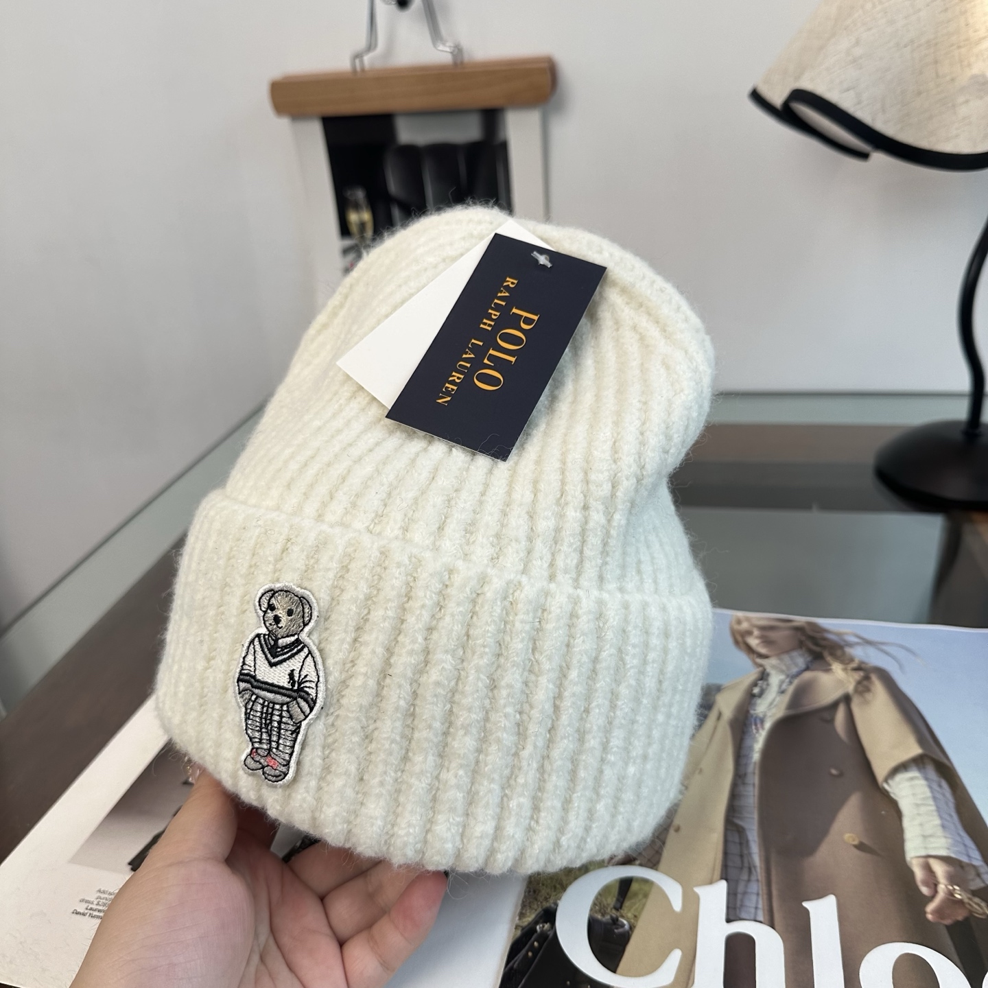 Polo👒 秋冬新款针织毛线帽，超火爆💖质感一流，出街超好搭配！减龄神器