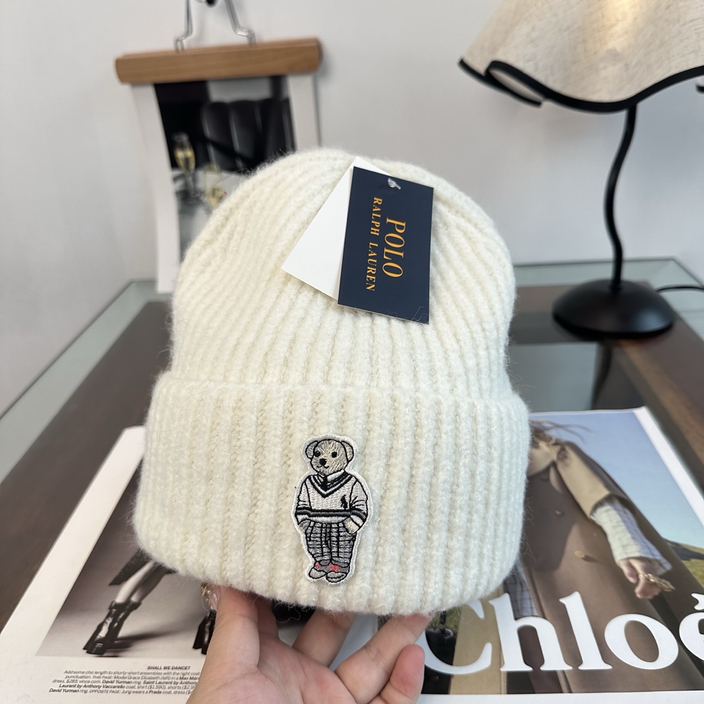 Polo👒 秋冬新款针织毛线帽，超火爆💖质感一流，出街超好搭配！减龄神器