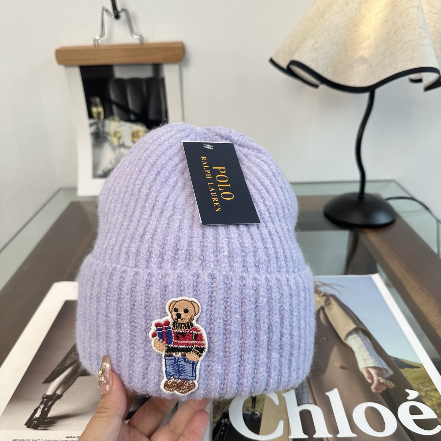 Polo👒 秋冬新款针织毛线帽，超火爆💖质感一流，出街超好搭配！减龄神器