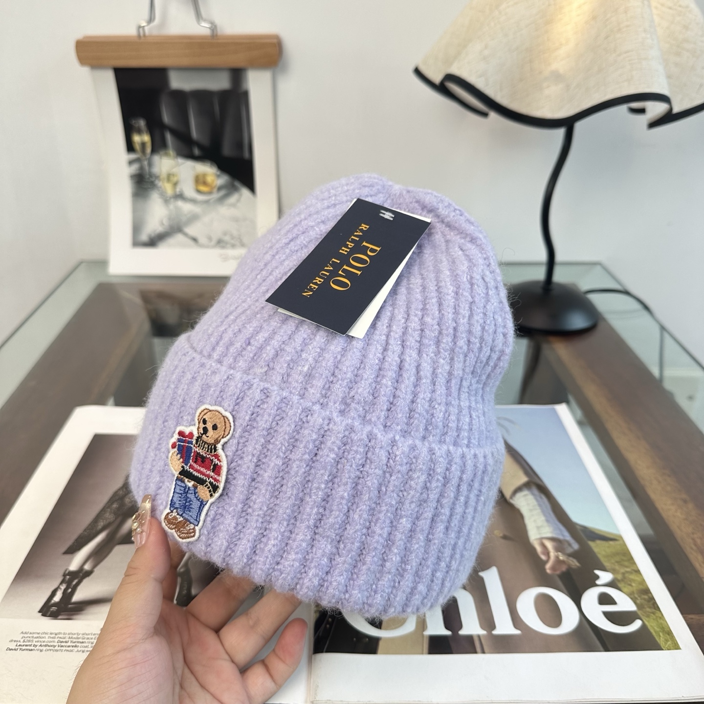 Polo👒 秋冬新款针织毛线帽，超火爆💖质感一流，出街超好搭配！减龄神器
