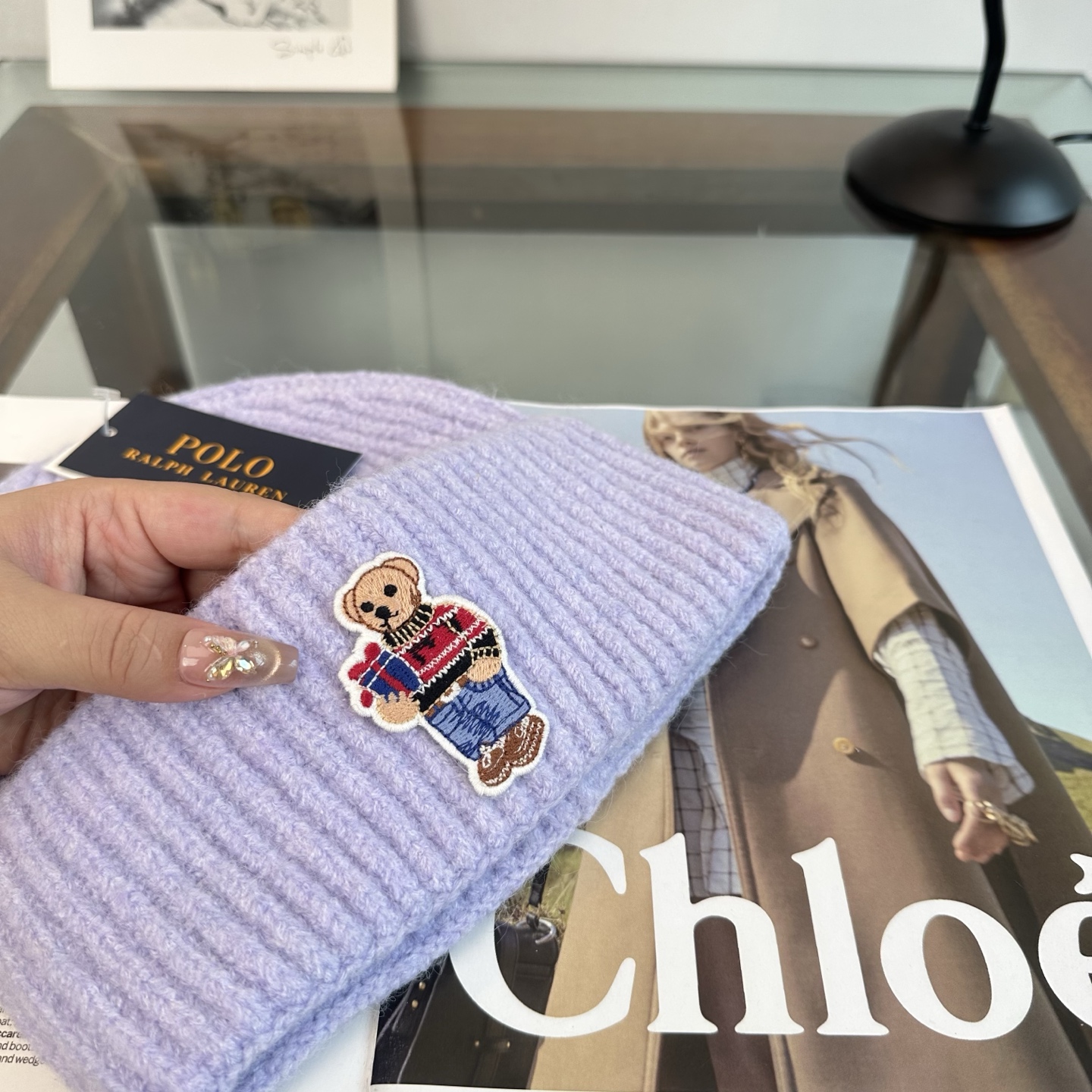 Polo👒 秋冬新款针织毛线帽，超火爆💖质感一流，出街超好搭配！减龄神器
