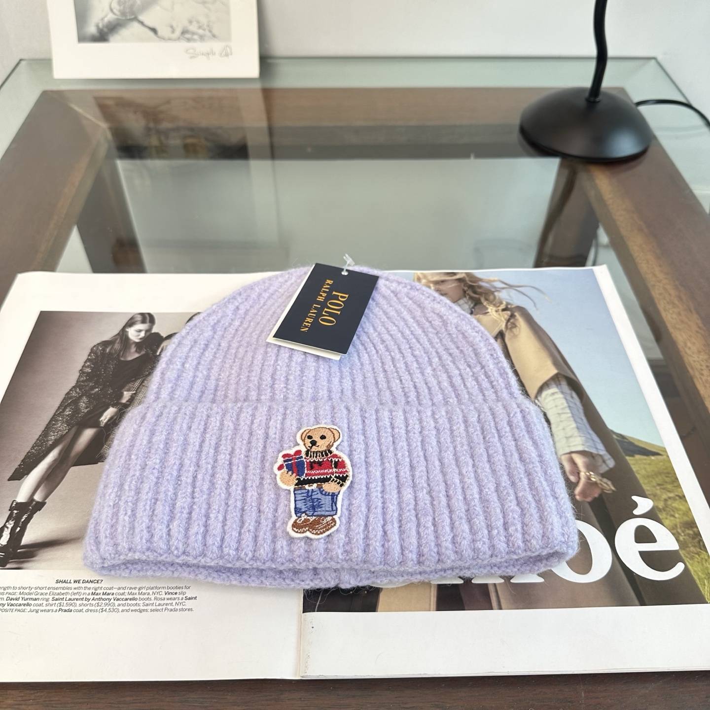 Polo👒 秋冬新款针织毛线帽，超火爆💖质感一流，出街超好搭配！减龄神器