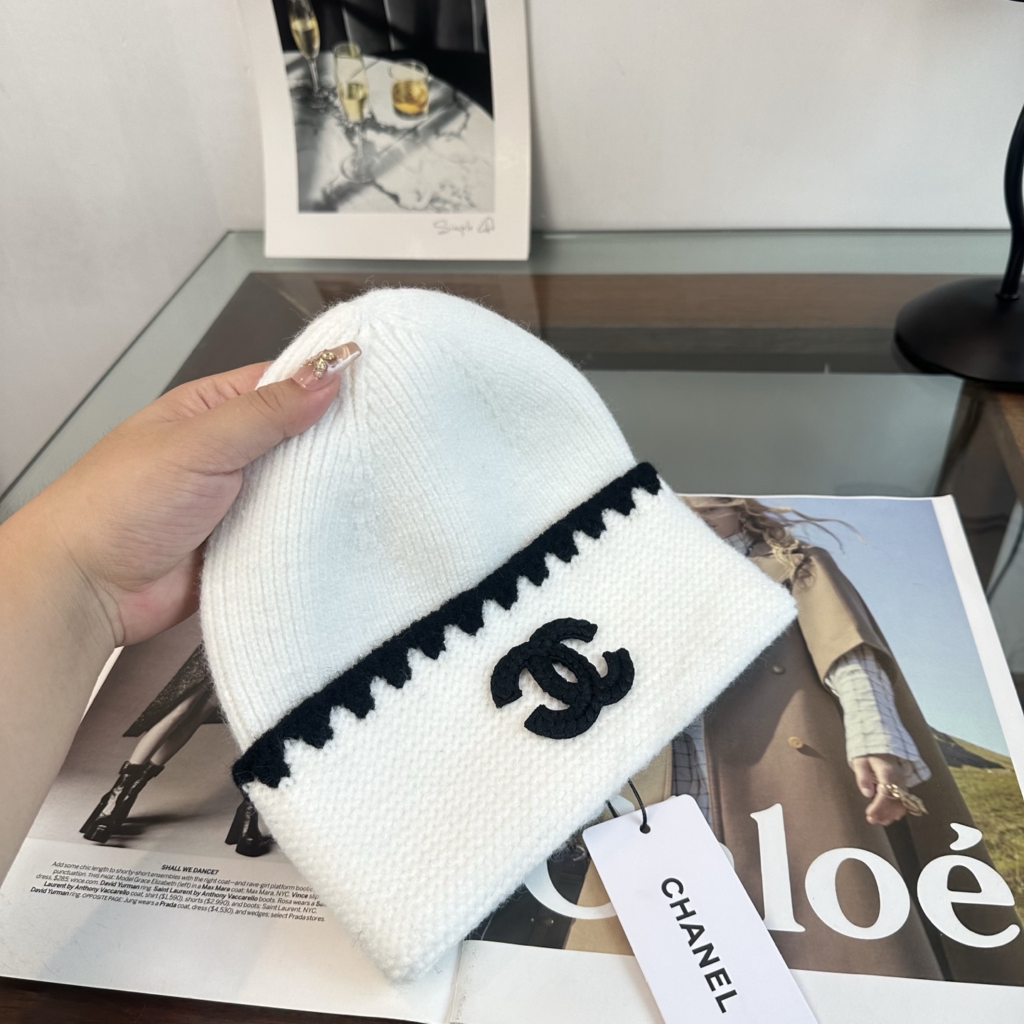 CHANEL香奈儿 👒 秋冬新款针织毛线帽，超火爆💖质感一流，出街超好搭配！减龄神器