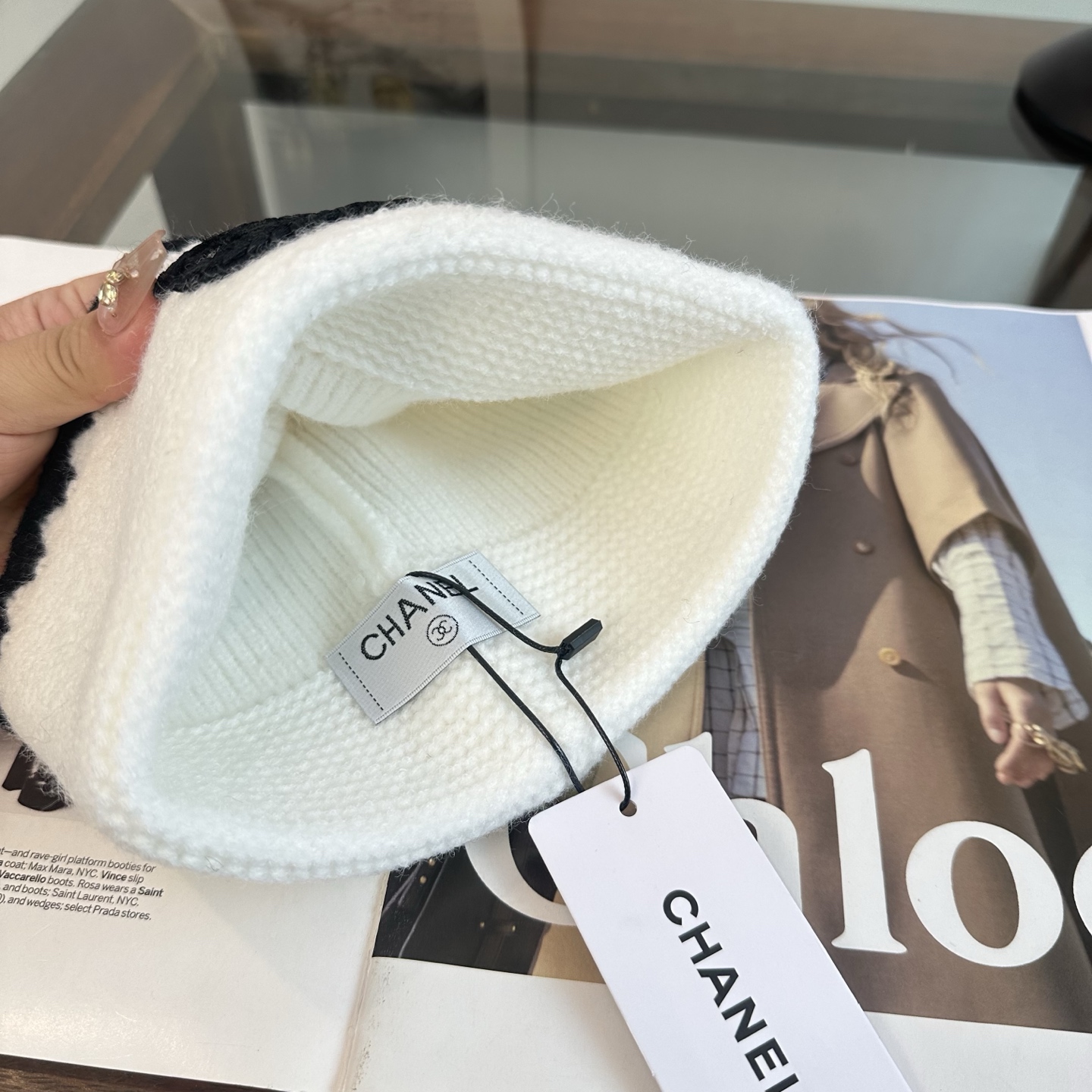 CHANEL香奈儿 👒 秋冬新款针织毛线帽，超火爆💖质感一流，出街超好搭配！减龄神器