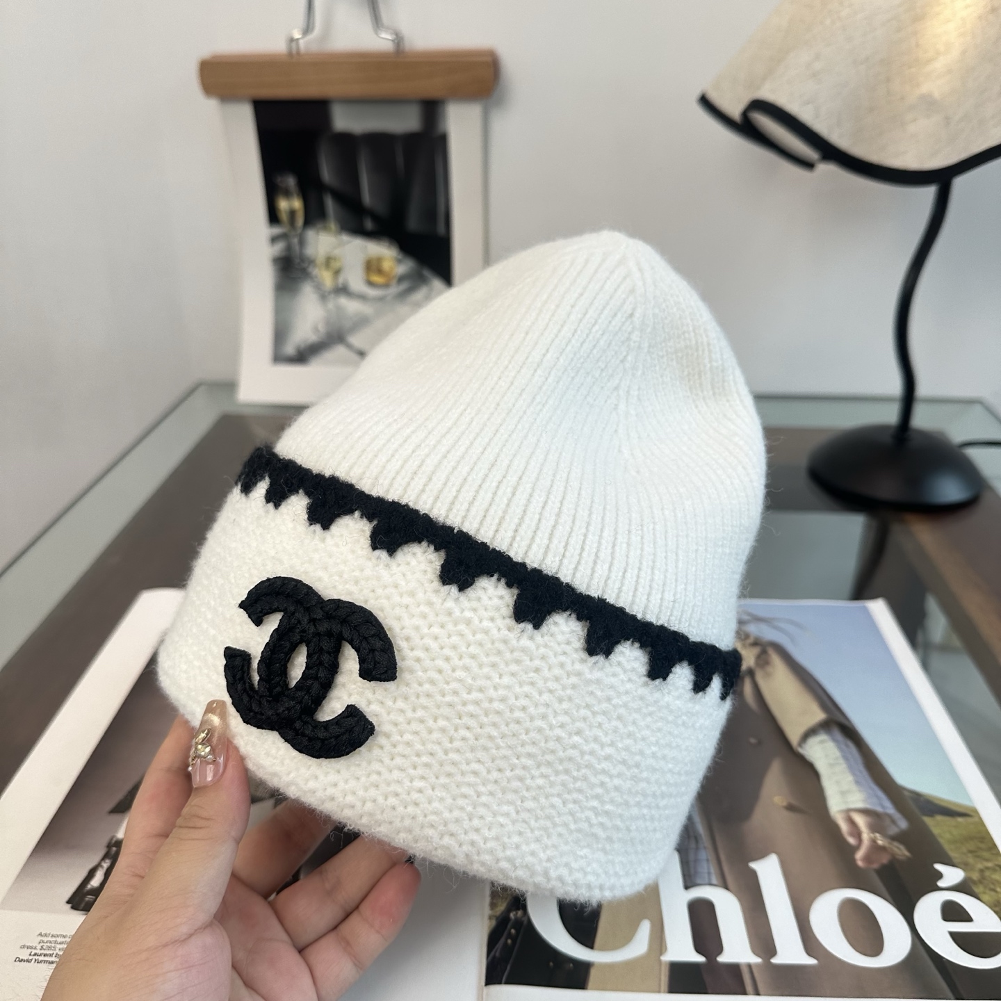 CHANEL香奈儿 👒 秋冬新款针织毛线帽，超火爆💖质感一流，出街超好搭配！减龄神器