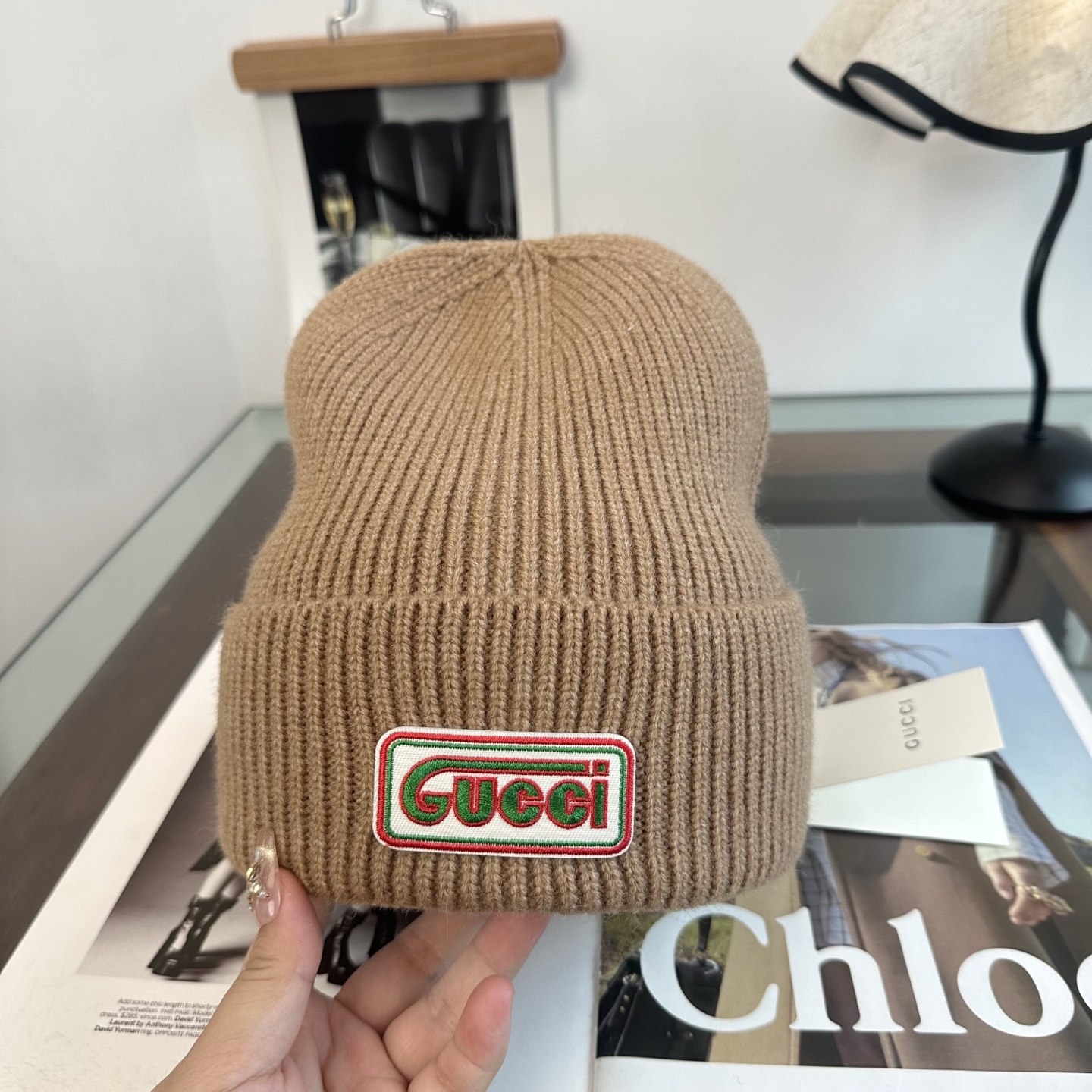 GUCCI古奇👒 秋冬新款针织毛线帽，超火爆💖质感一流，出街超好搭配！减龄神器