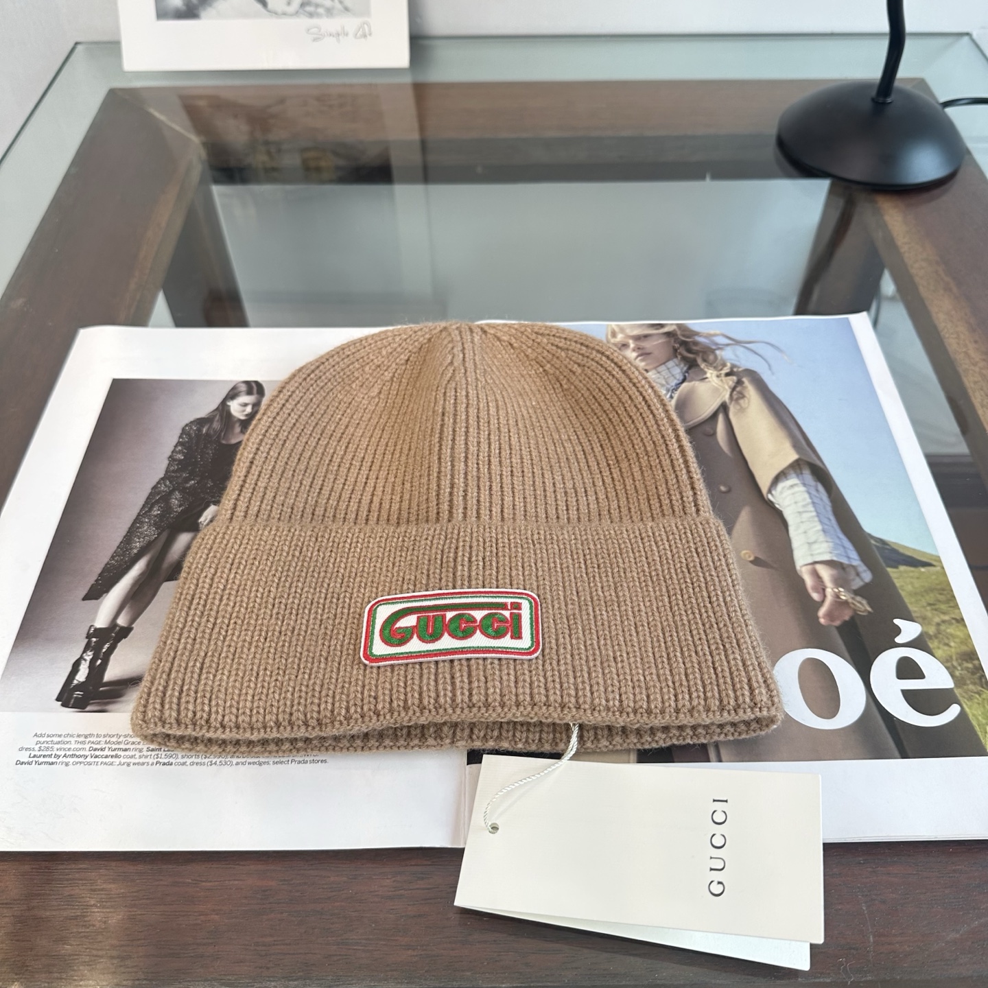 GUCCI古奇👒 秋冬新款针织毛线帽，超火爆💖质感一流，出街超好搭配！减龄神器