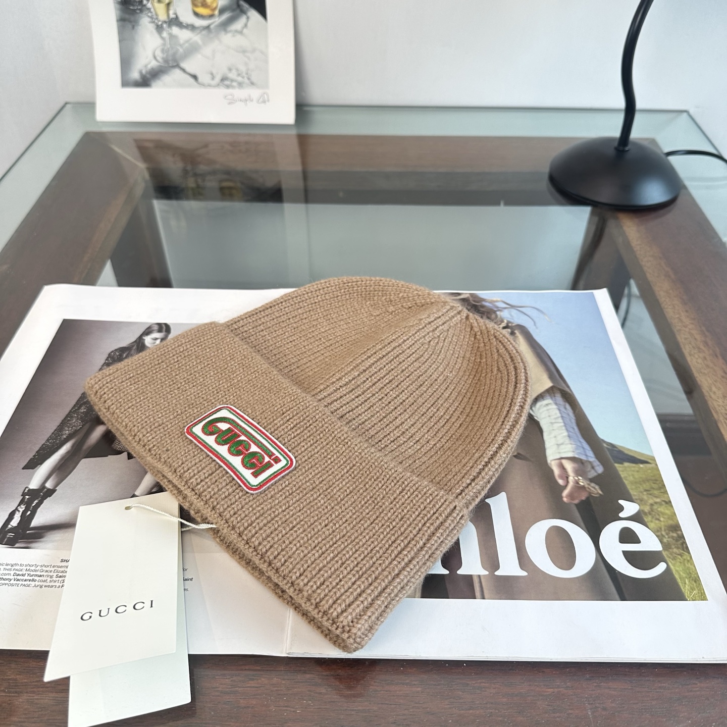 GUCCI古奇👒 秋冬新款针织毛线帽，超火爆💖质感一流，出街超好搭配！减龄神器