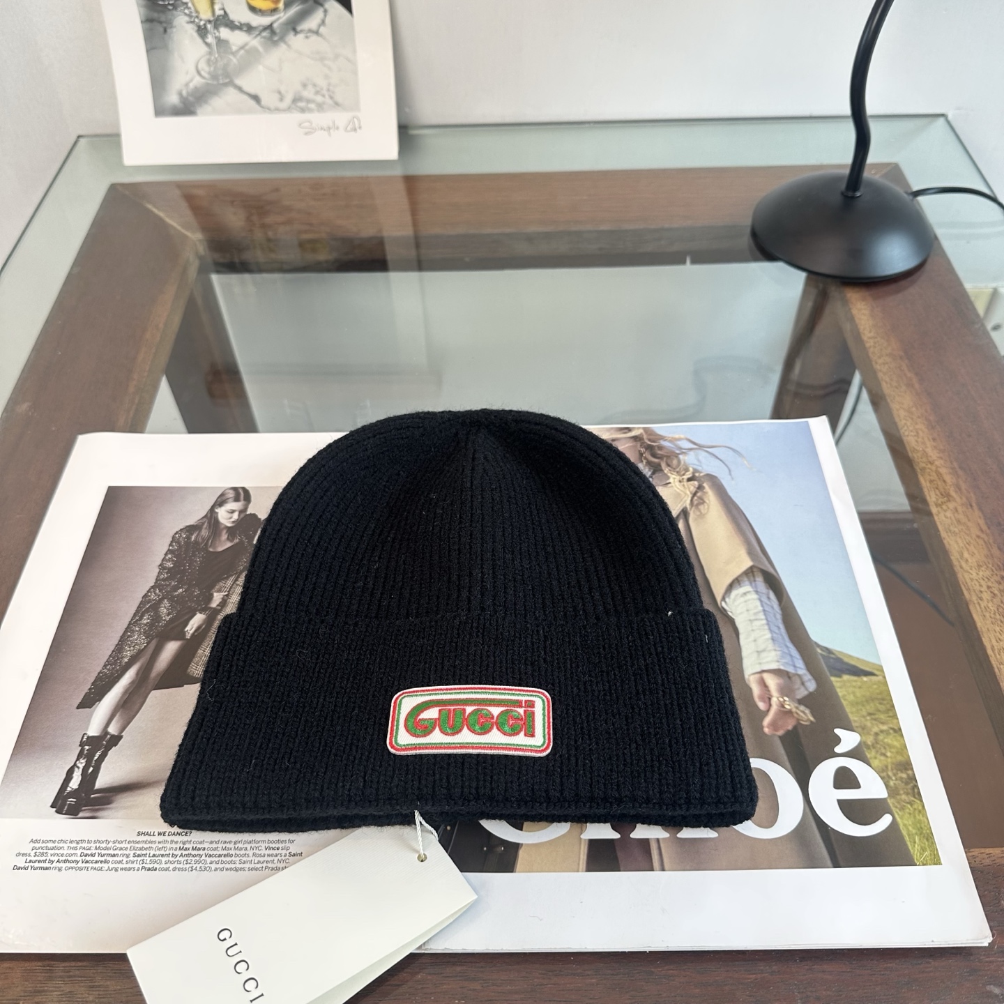 GUCCI古奇👒 秋冬新款针织毛线帽，超火爆💖质感一流，出街超好搭配！减龄神器