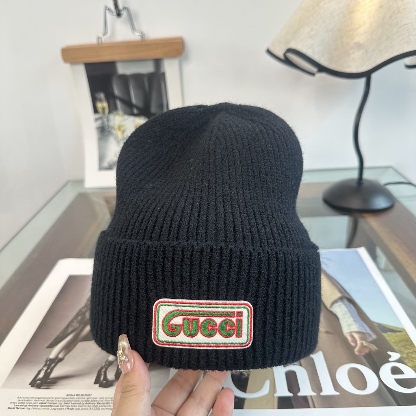 GUCCI古奇👒 秋冬新款针织毛线帽，超火爆💖质感一流，出街超好搭配！减龄神器