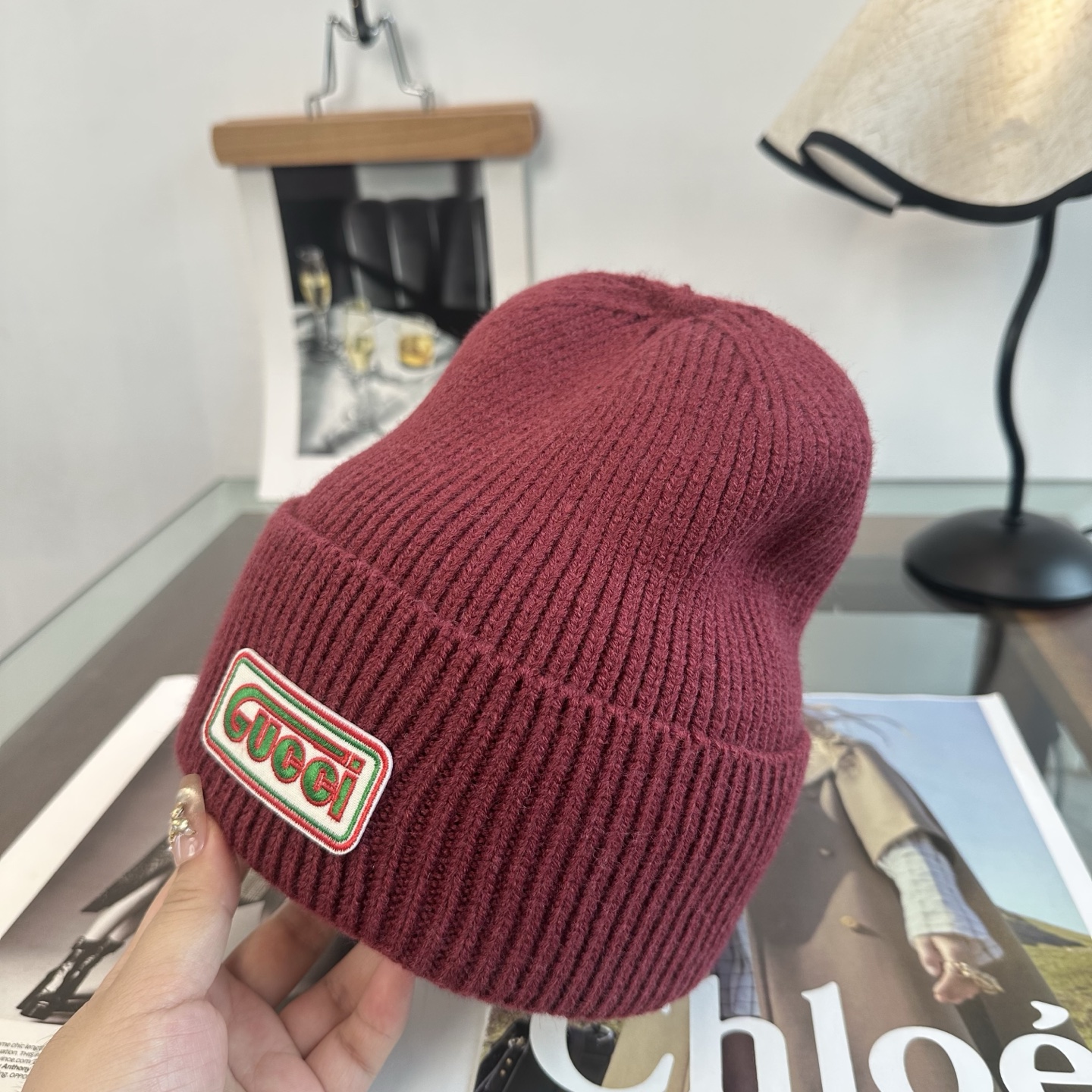 GUCCI古奇  👒 秋冬新款针织毛线帽，超火爆💖质感一流，出街超好搭配！减龄神器