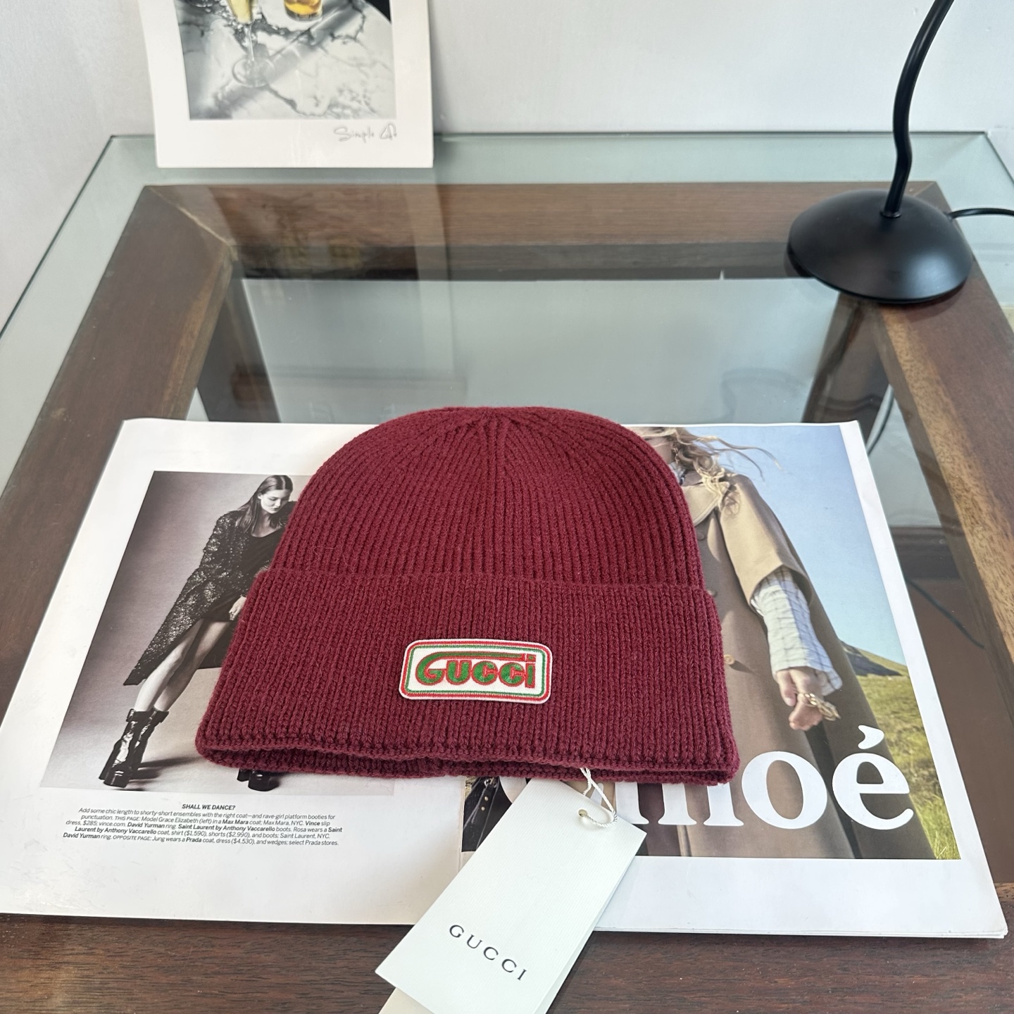GUCCI古奇  👒 秋冬新款针织毛线帽，超火爆💖质感一流，出街超好搭配！减龄神器