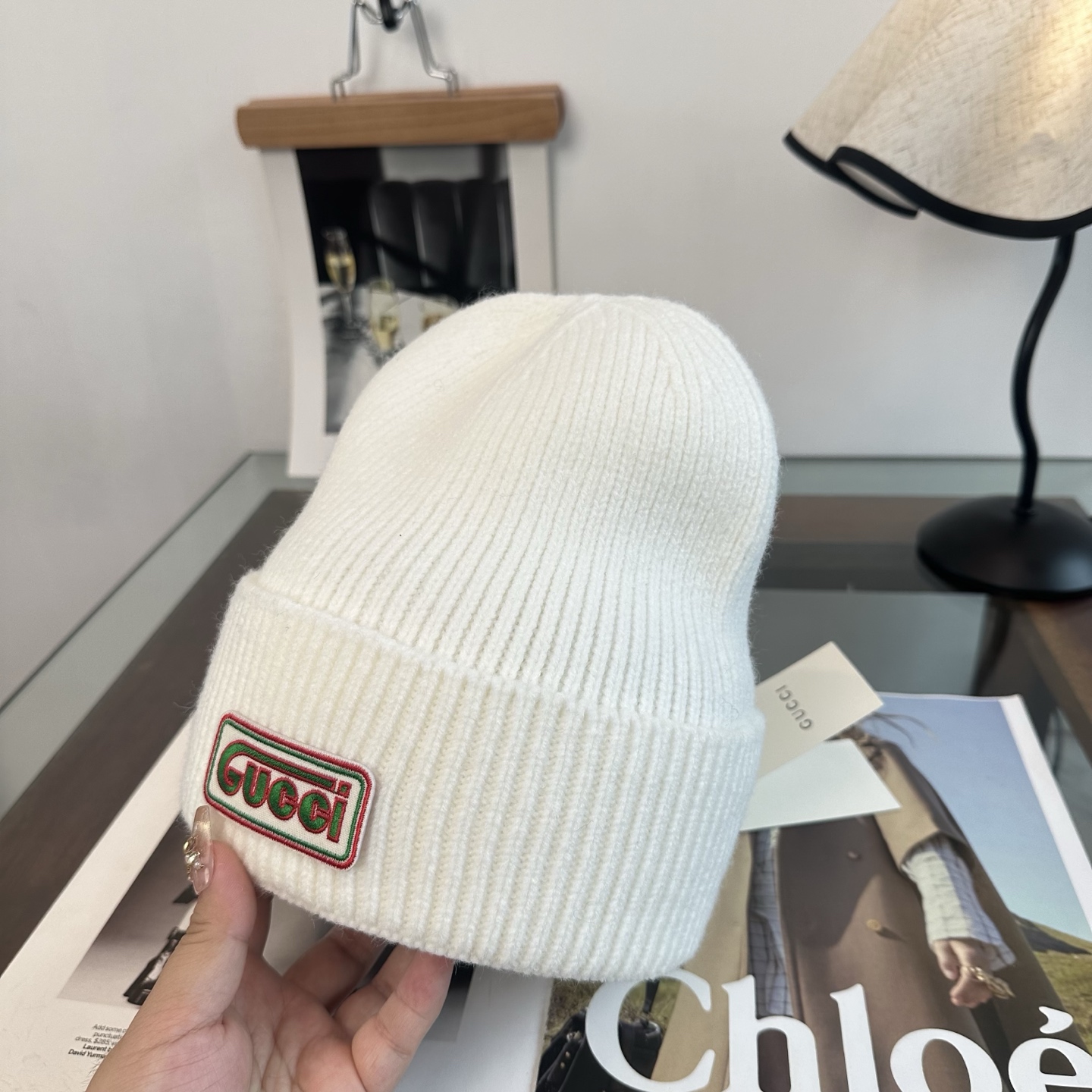GUCCI古奇  👒 秋冬新款针织毛线帽，超火爆💖质感一流，出街超好搭配！减龄神器